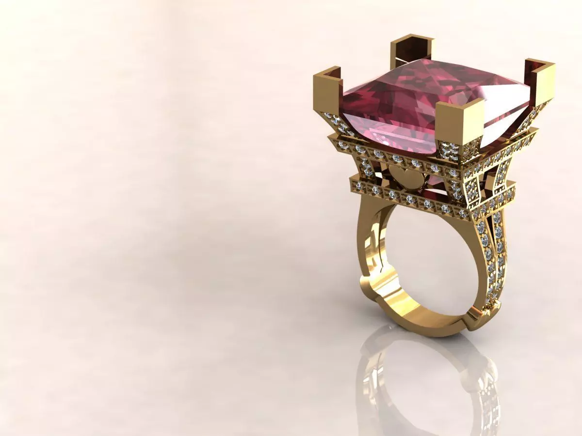 Ring Pasquale Bruni 2 3D print model