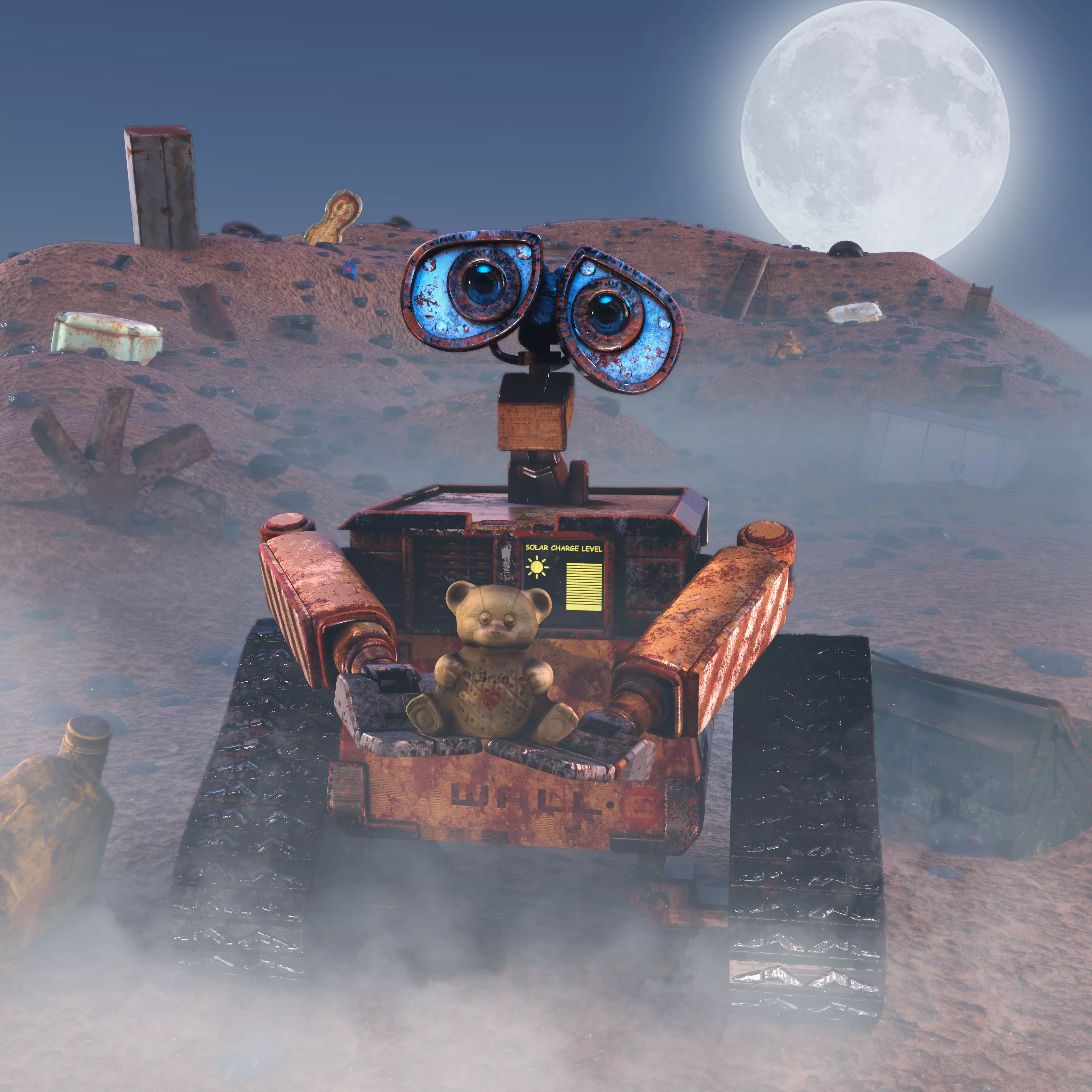 Wall-e 3dmodel 3D model_0