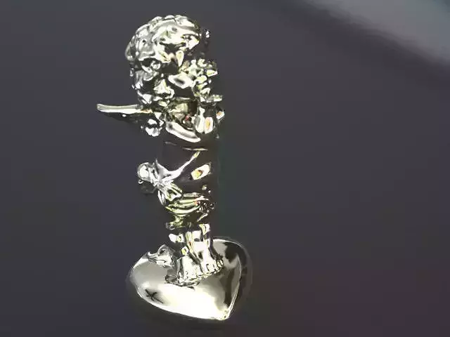 angel pendant zbrush version 