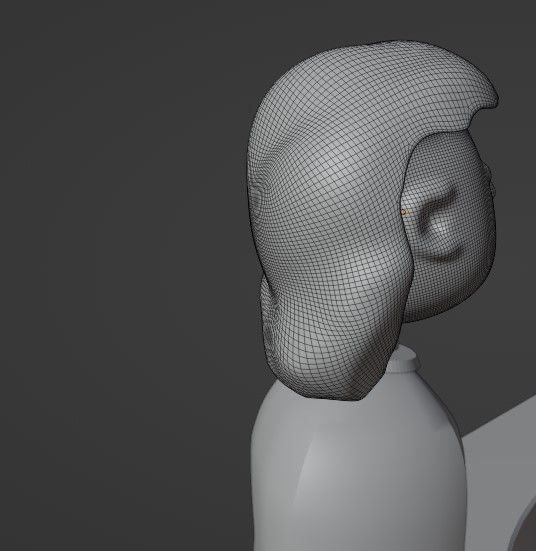 Animated Valentine Day 3D Model Eternal Love kiss Circle Low-poly 3D model_10