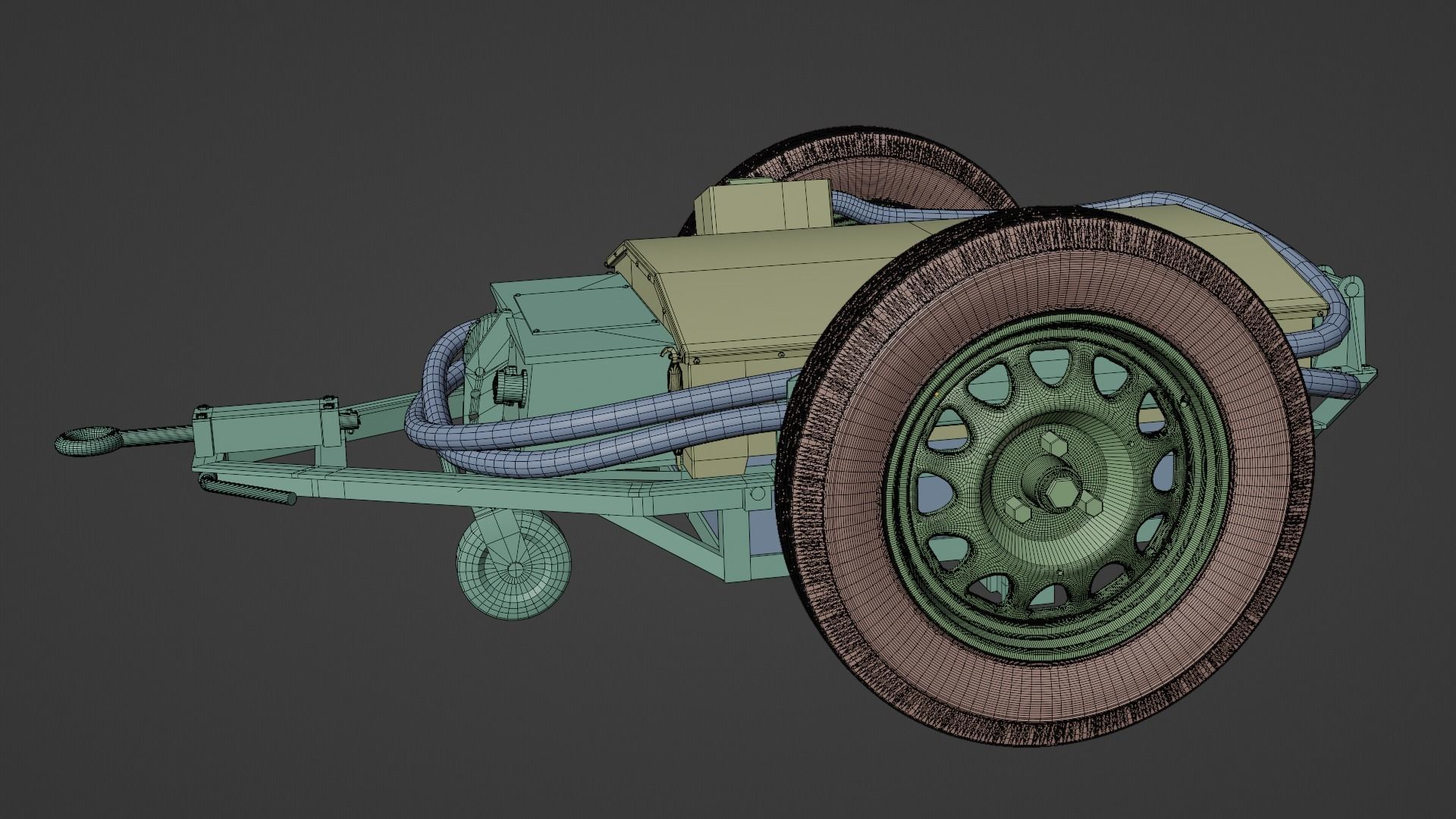 RAF Trolley-Acc Starter 3D print model_11