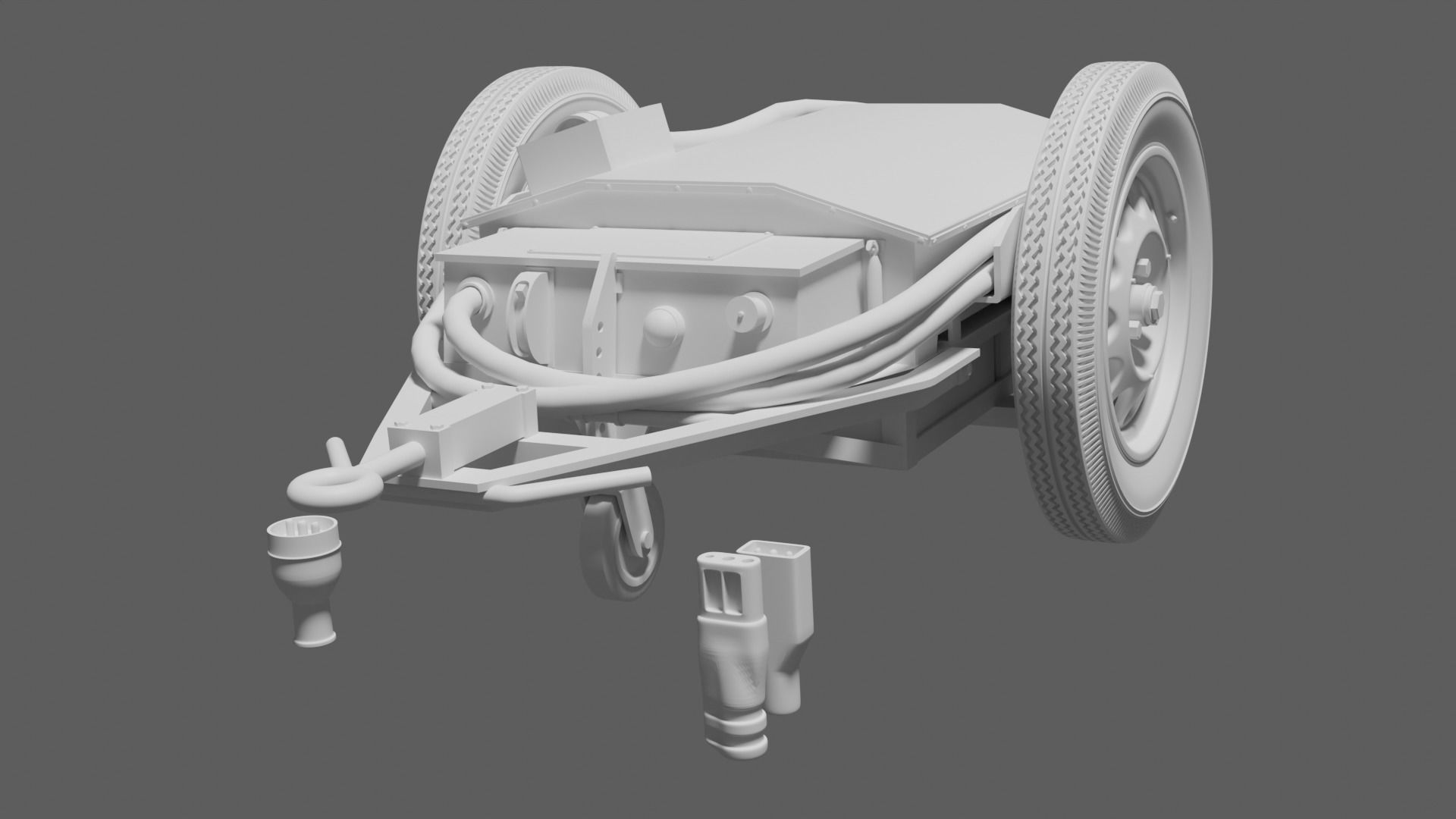 RAF Trolley-Acc Starter 3D print model_1