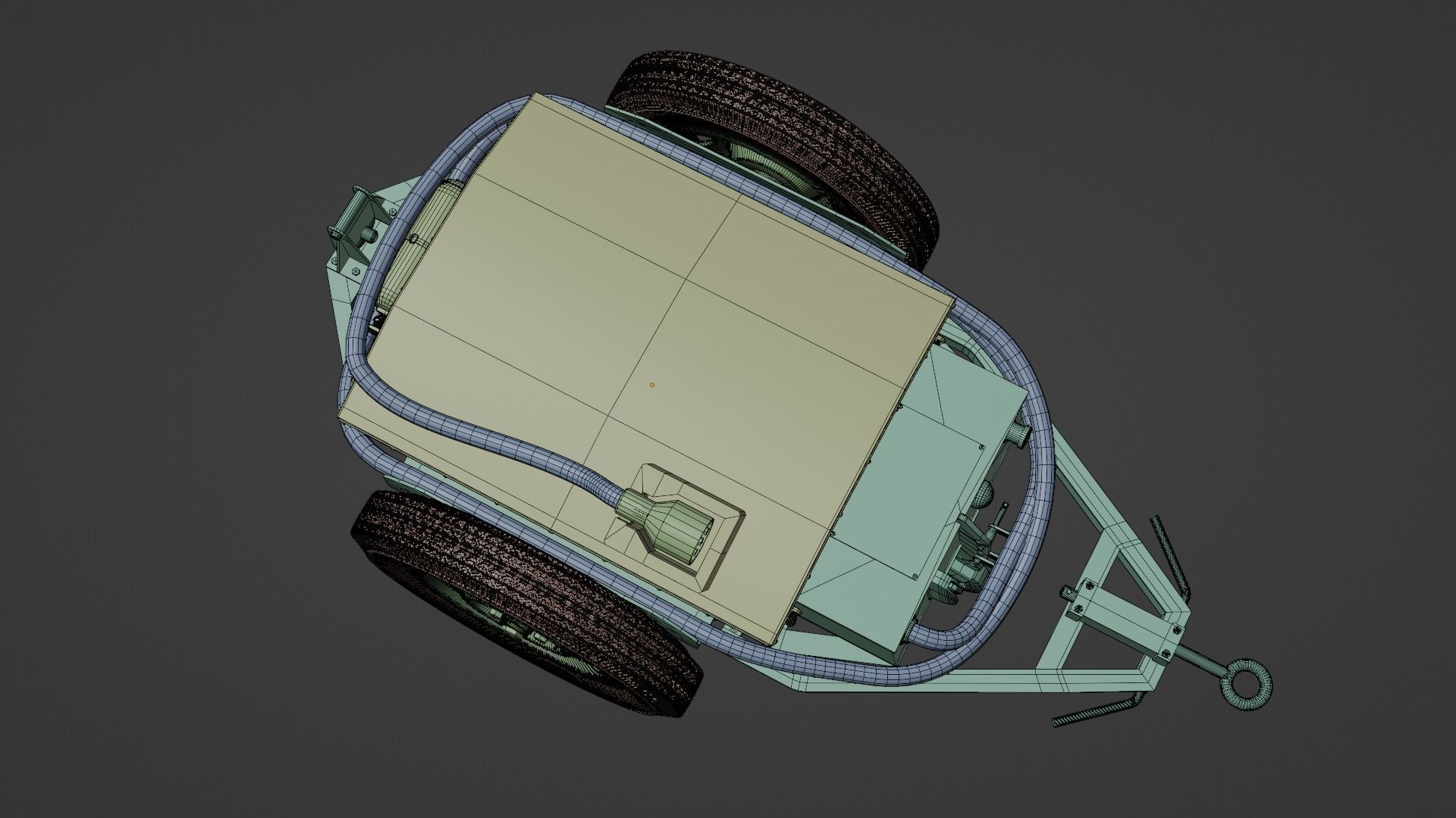 RAF Trolley-Acc Starter 3D print model_12