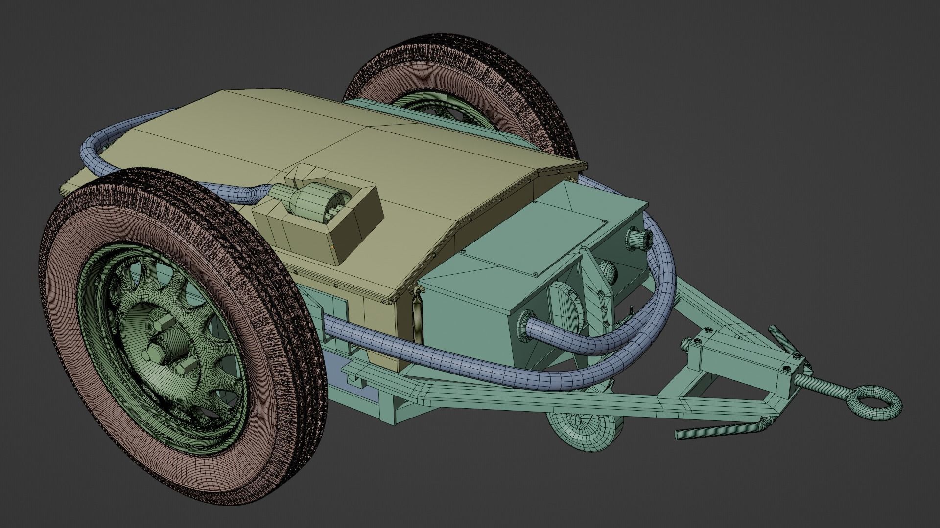 RAF Trolley-Acc Starter 3D print model_9