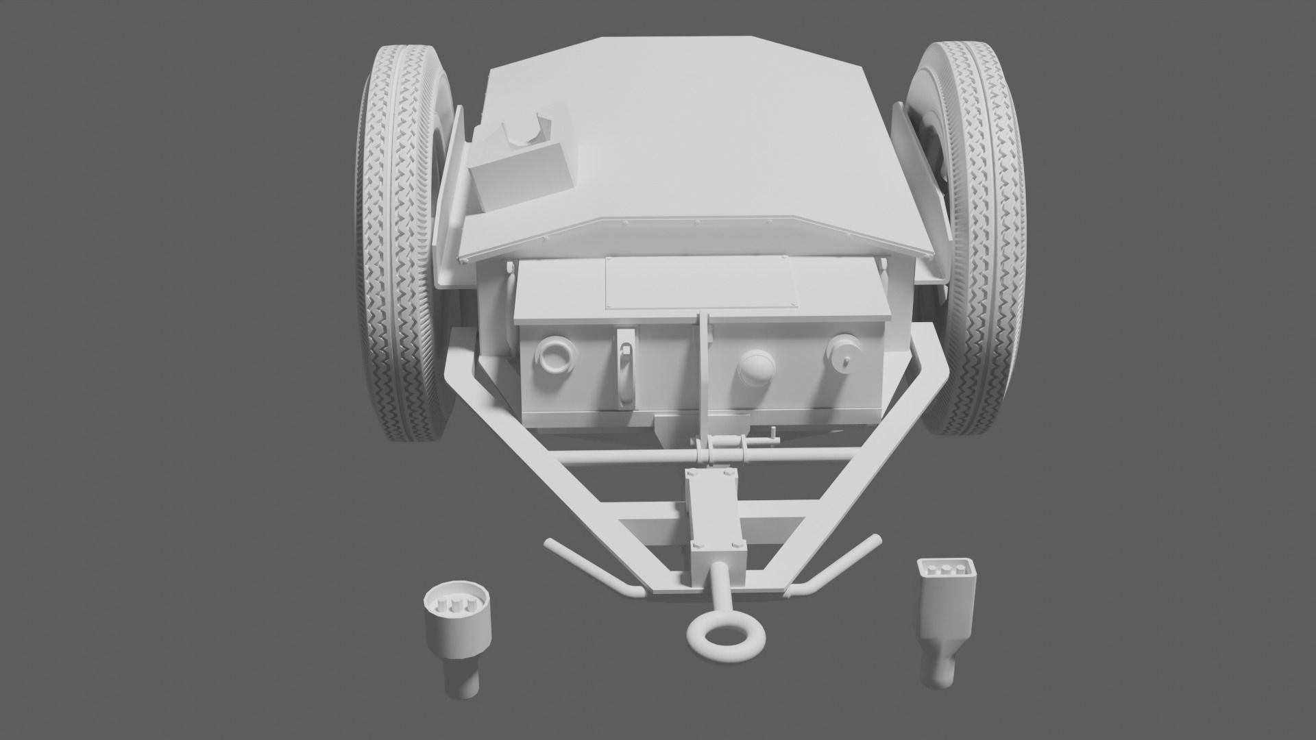 RAF Trolley-Acc Starter 3D print model_2