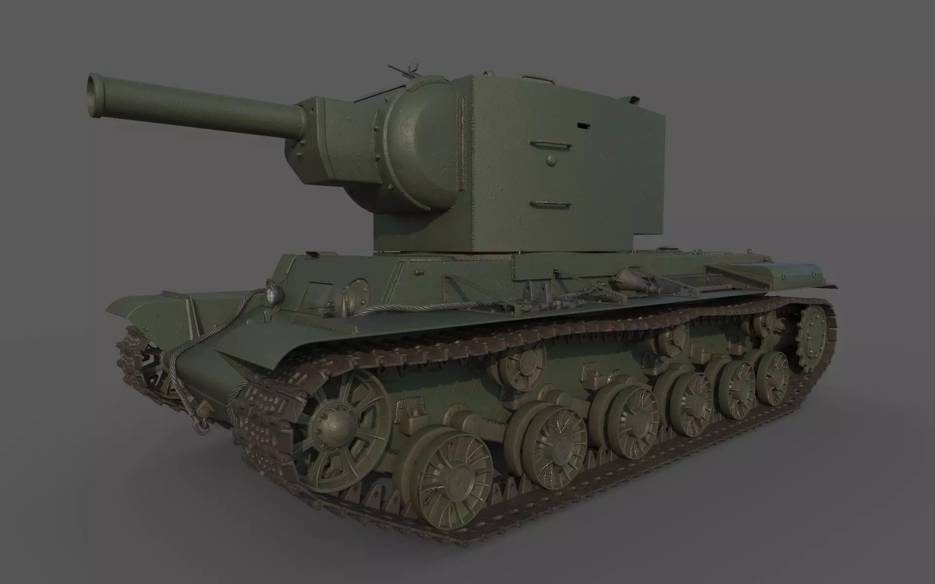 KV 2 model 1940 3D model