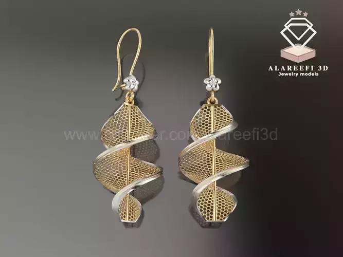 Collection 4   -12 Turkish Earrings Exclusive for the first time 3D print model