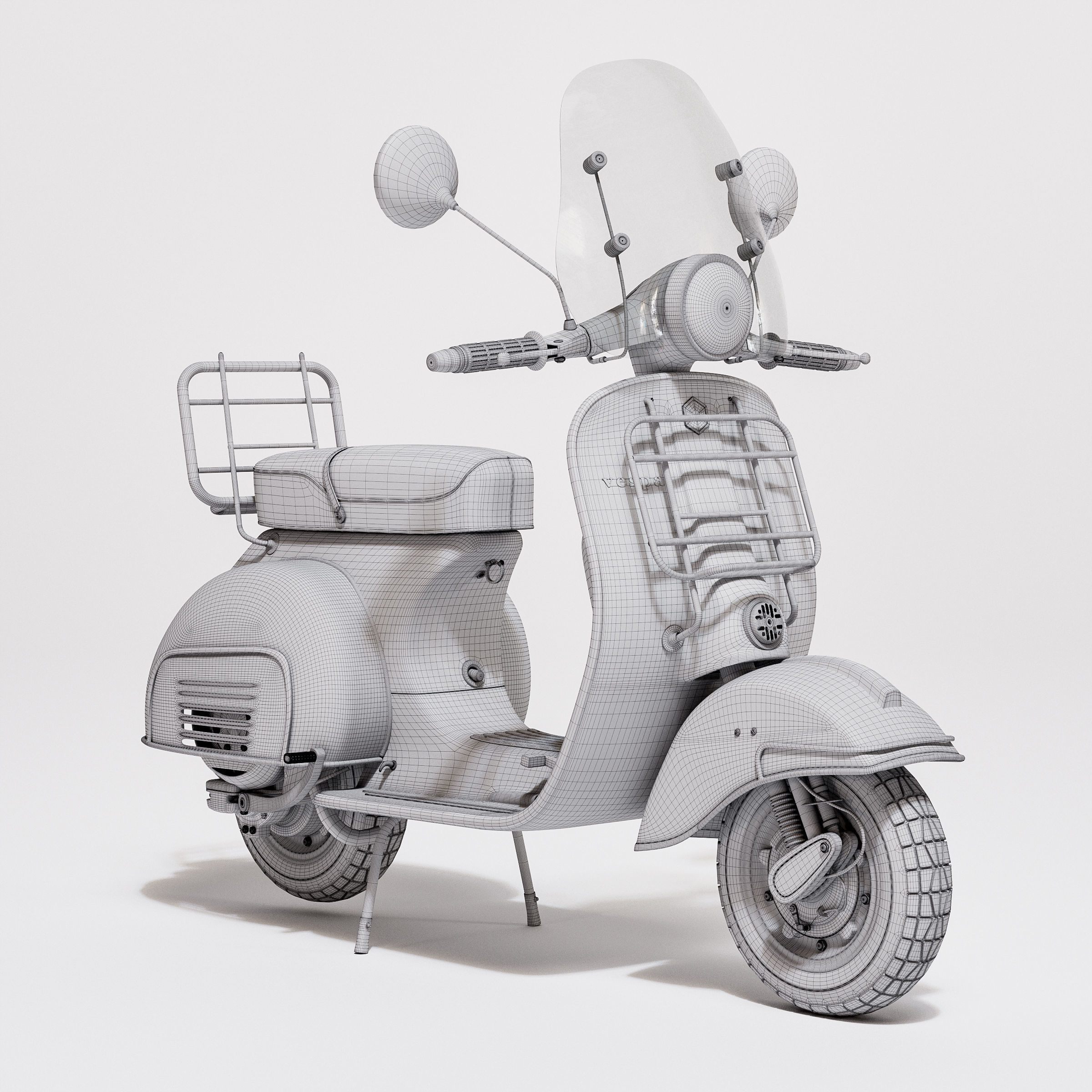 Vespa 5 3D model_5