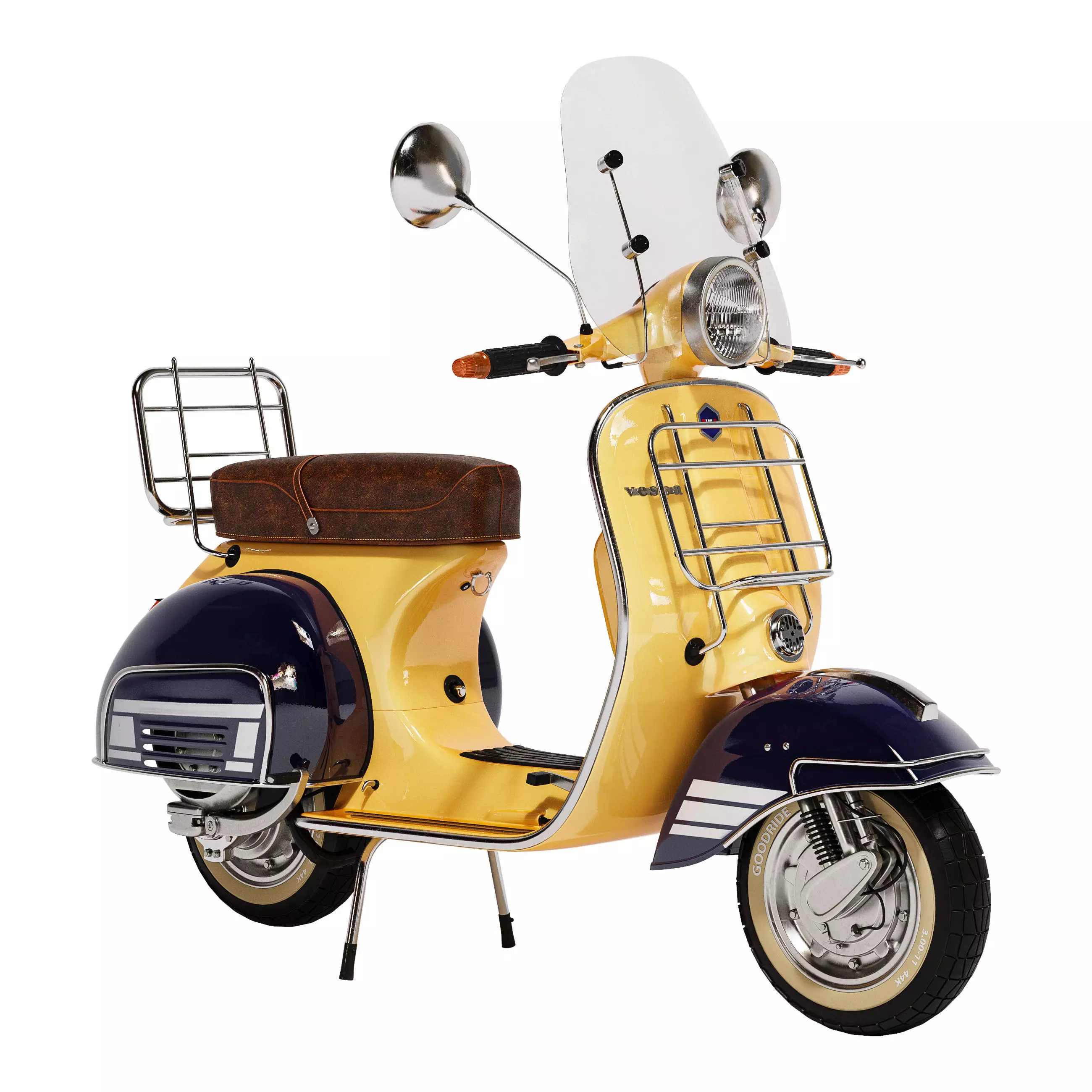 Vespa 5 3D model_0