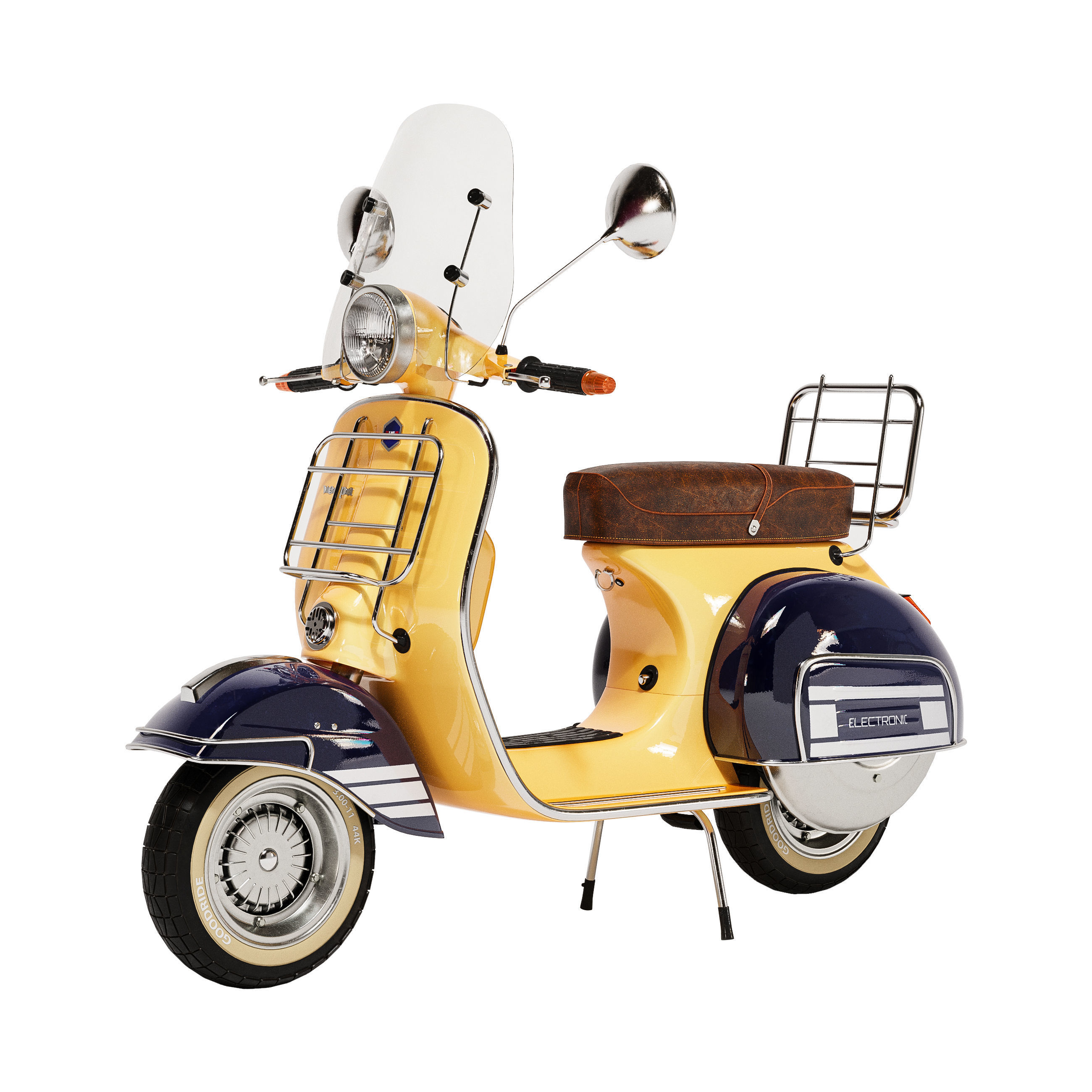Vespa 5 3D model_1