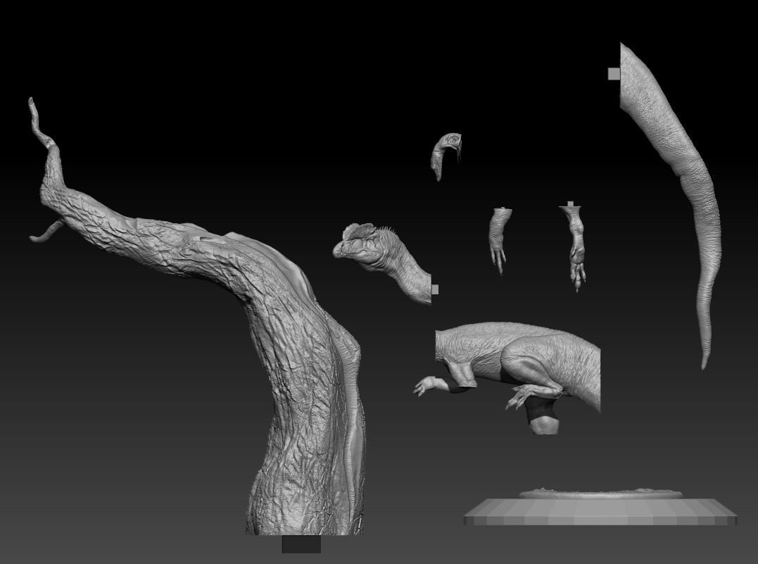 Dilophosaurus wheterilli 3D print model_11