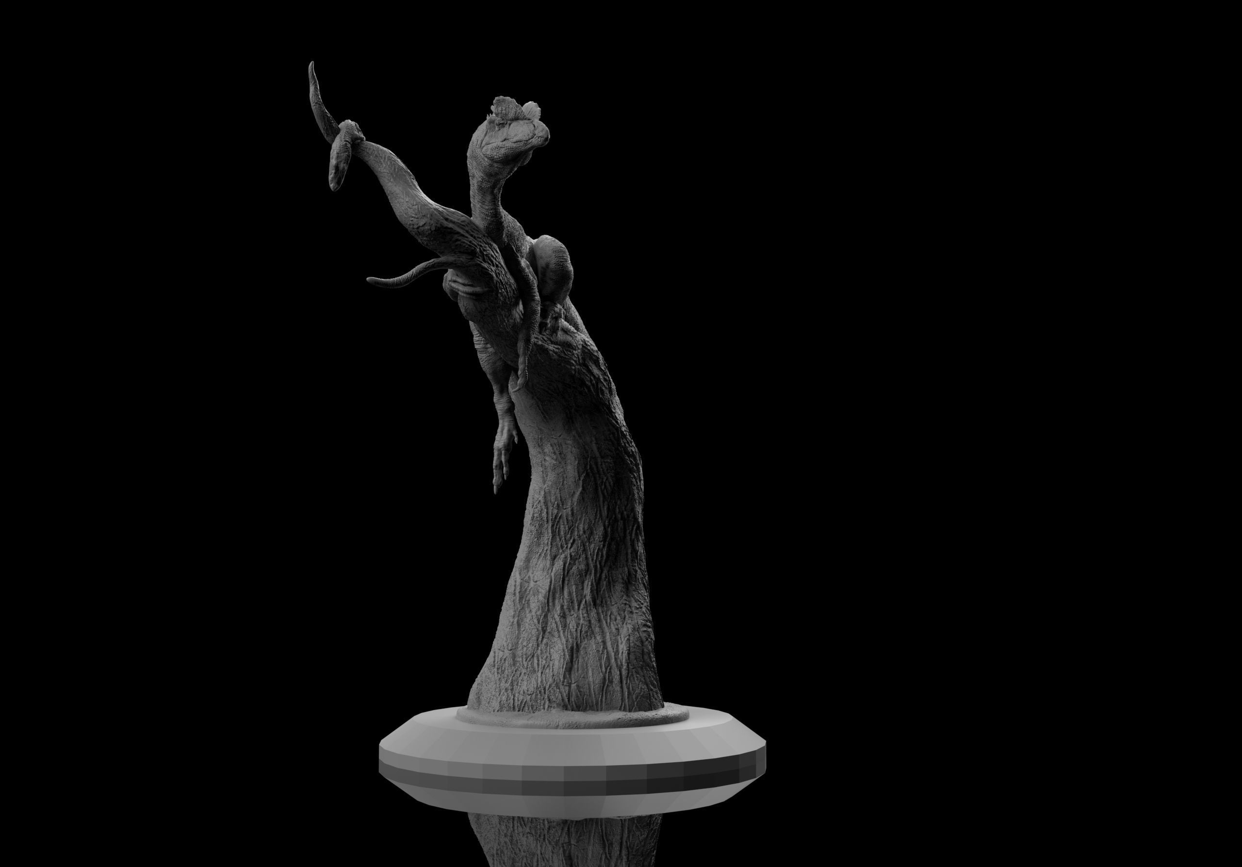 Dilophosaurus wheterilli 3D print model_5