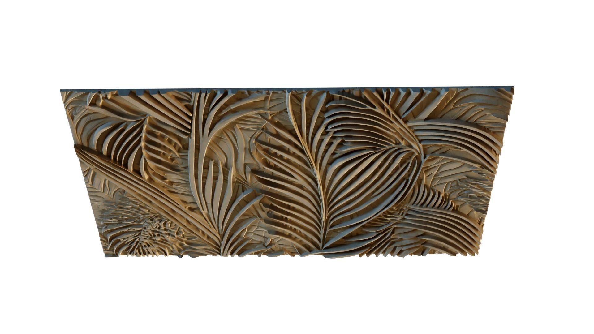 mural decor set wall panel 20 3D model_2
