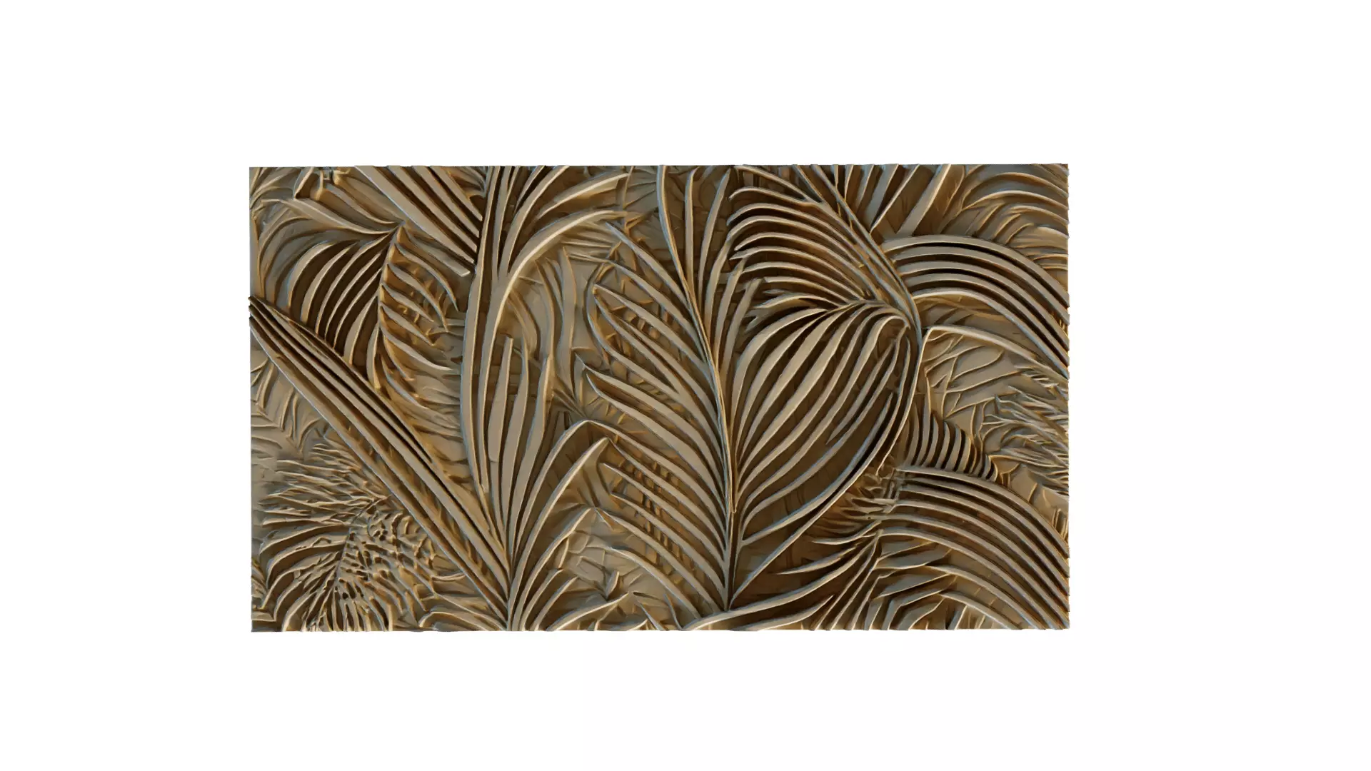 mural decor set wall panel 20 3D model_0