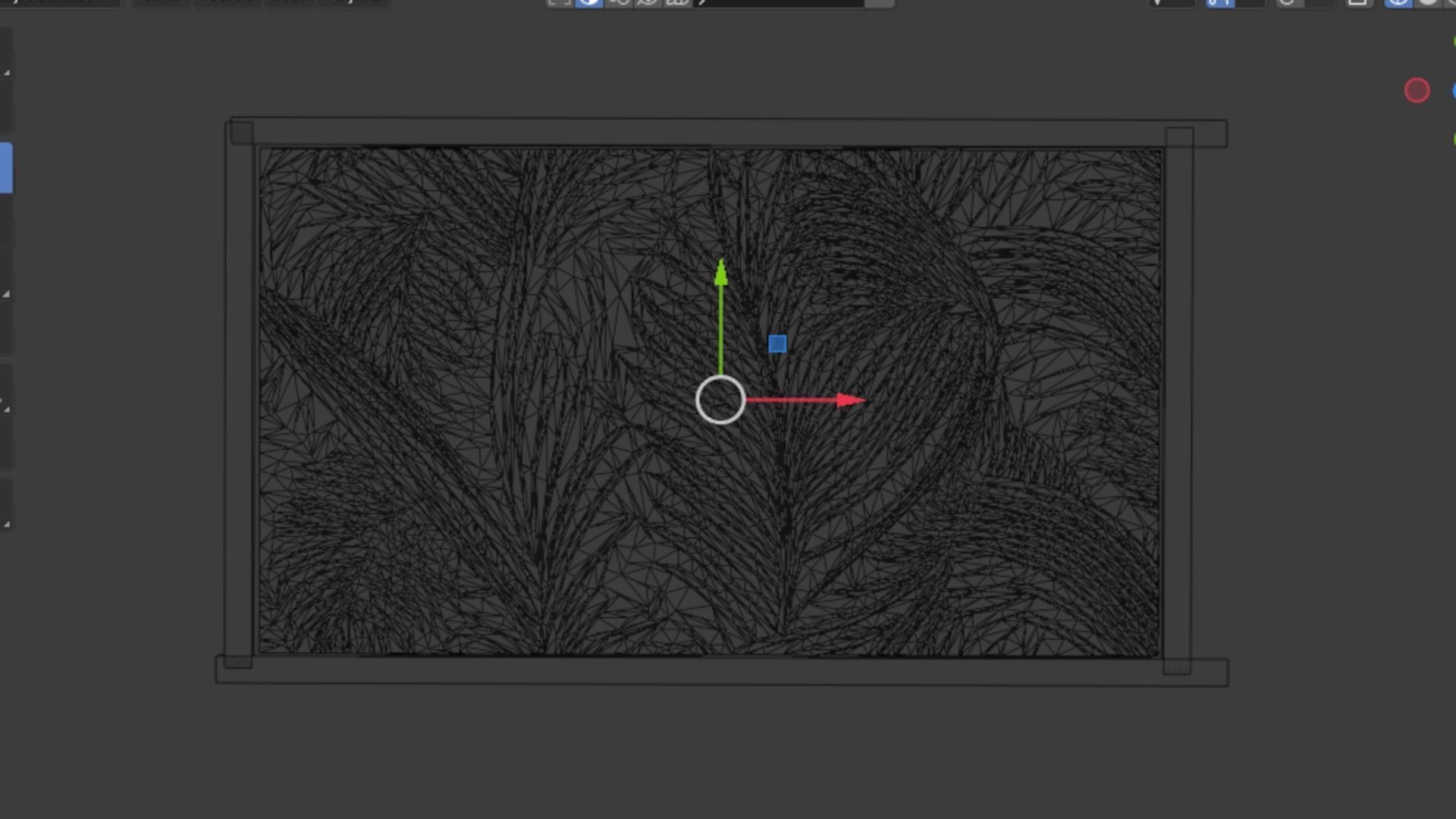 mural decor set wall panel 20 3D model_5