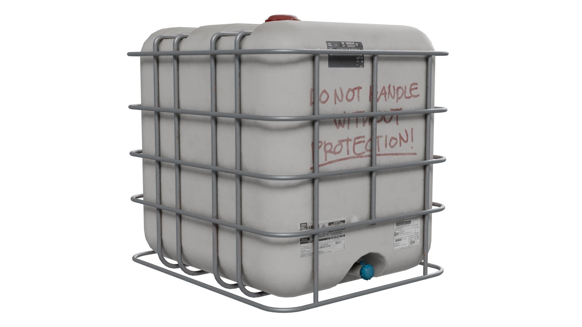 IBC Tank 3D model_4