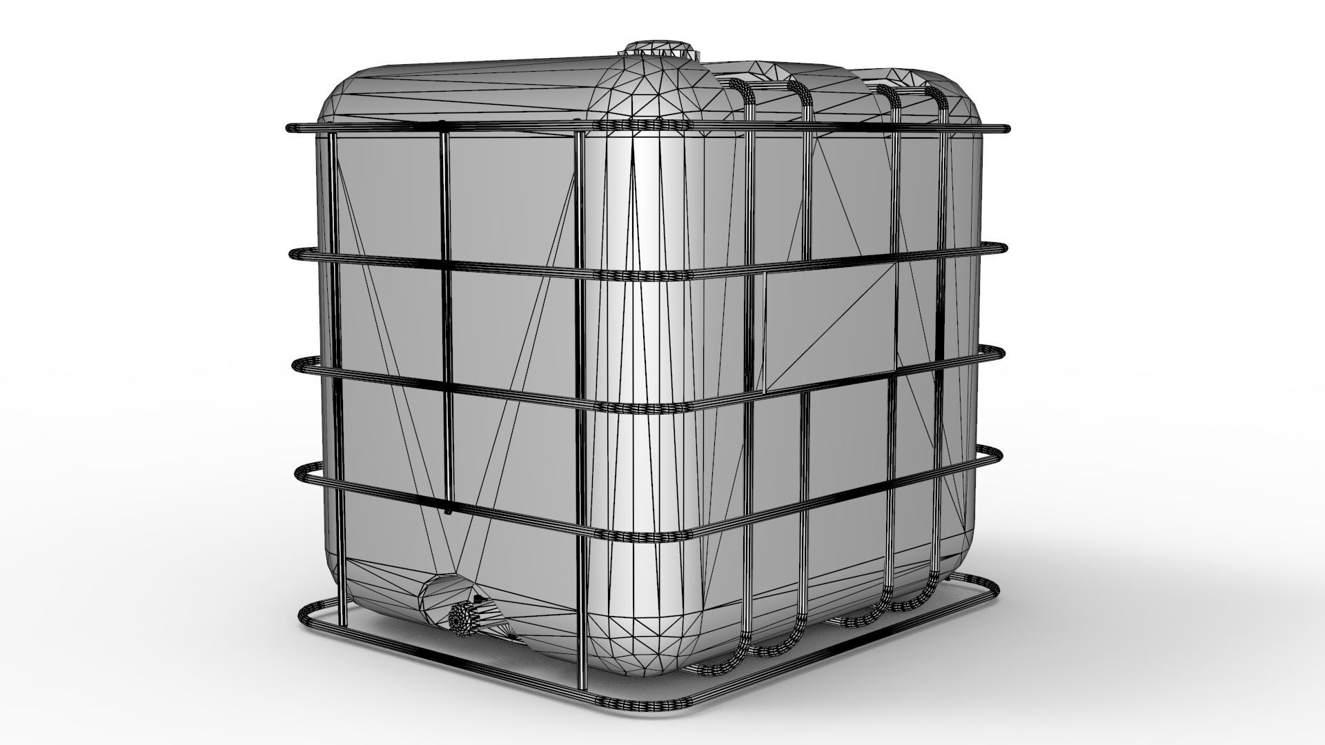 IBC Tank 3D model_15