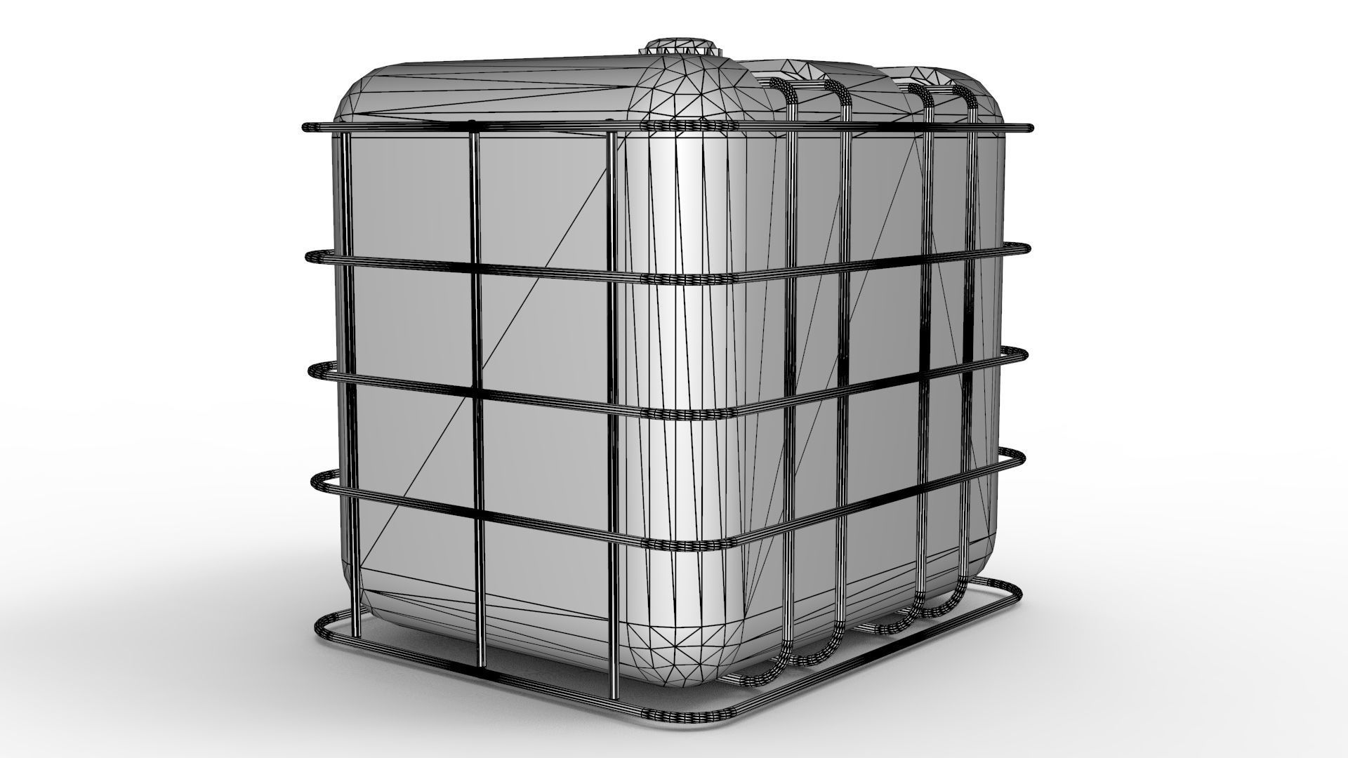 IBC Tank 3D model_11