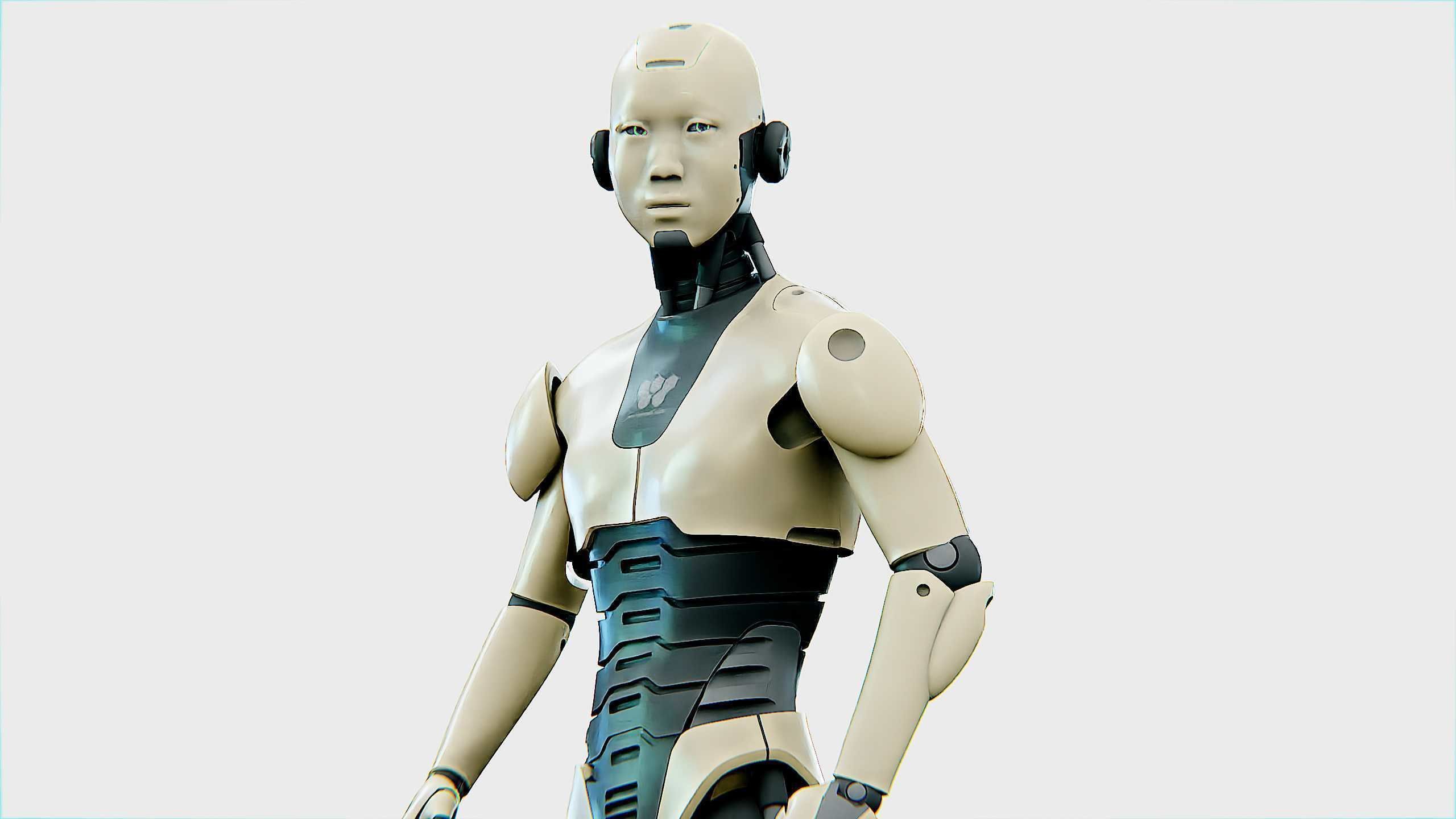 ANDROID M-3000  Rigged for Unreal Engine - Unity - MIXAMO  3D model_2