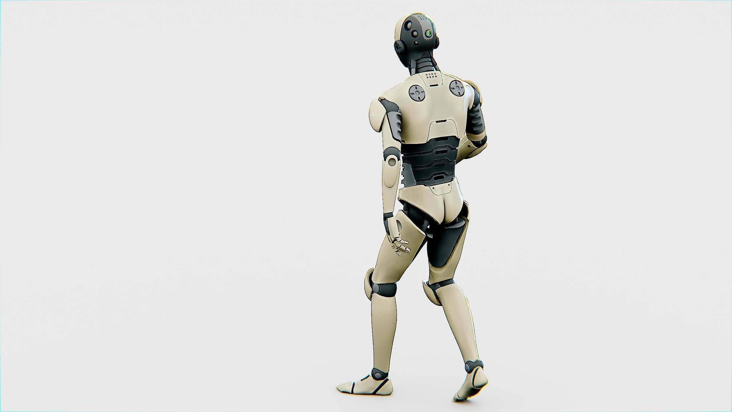 ANDROID M-3000  Rigged for Unreal Engine - Unity - MIXAMO  3D model_28