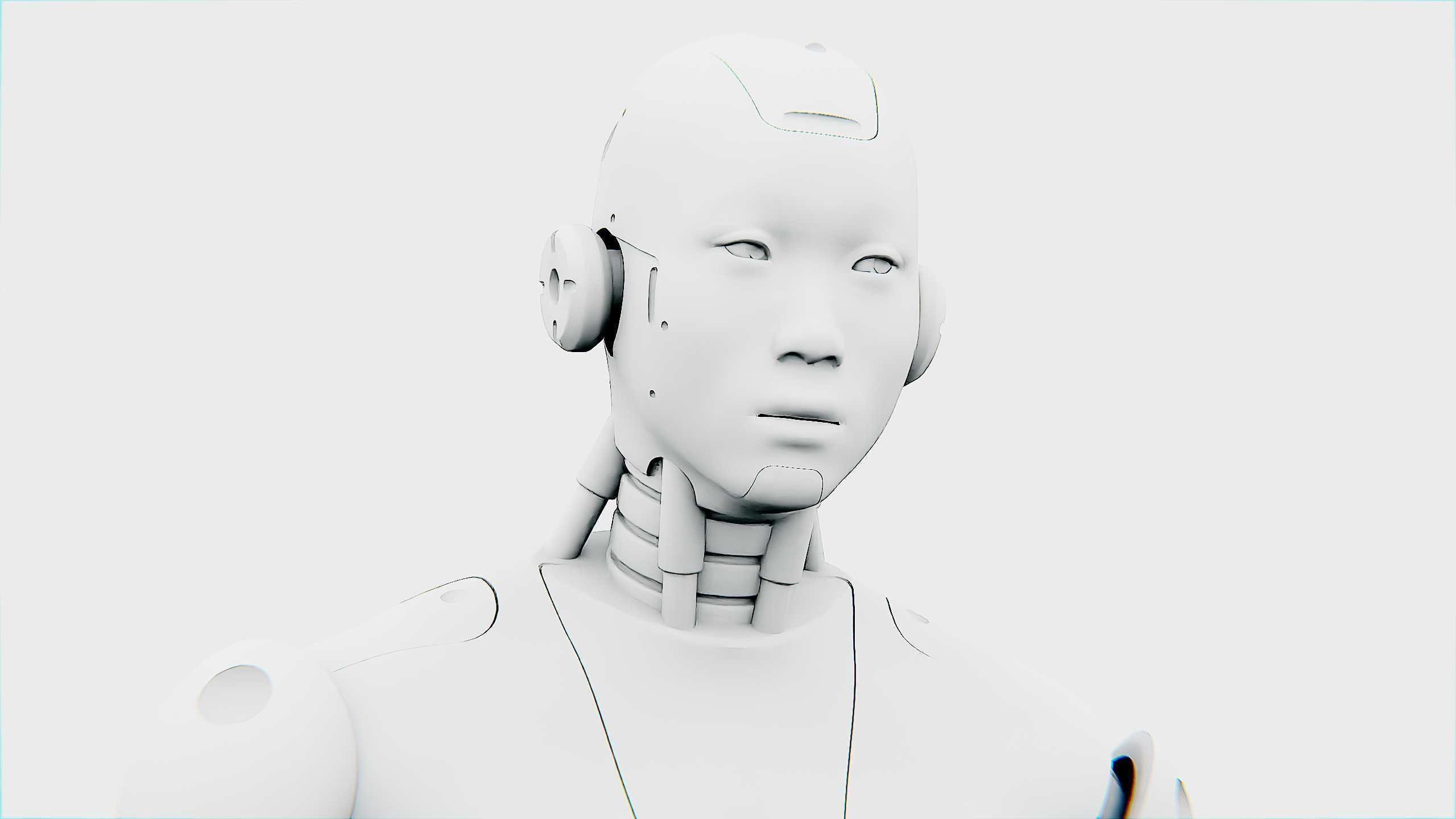 ANDROID M-3000  Rigged for Unreal Engine - Unity - MIXAMO  3D model_34