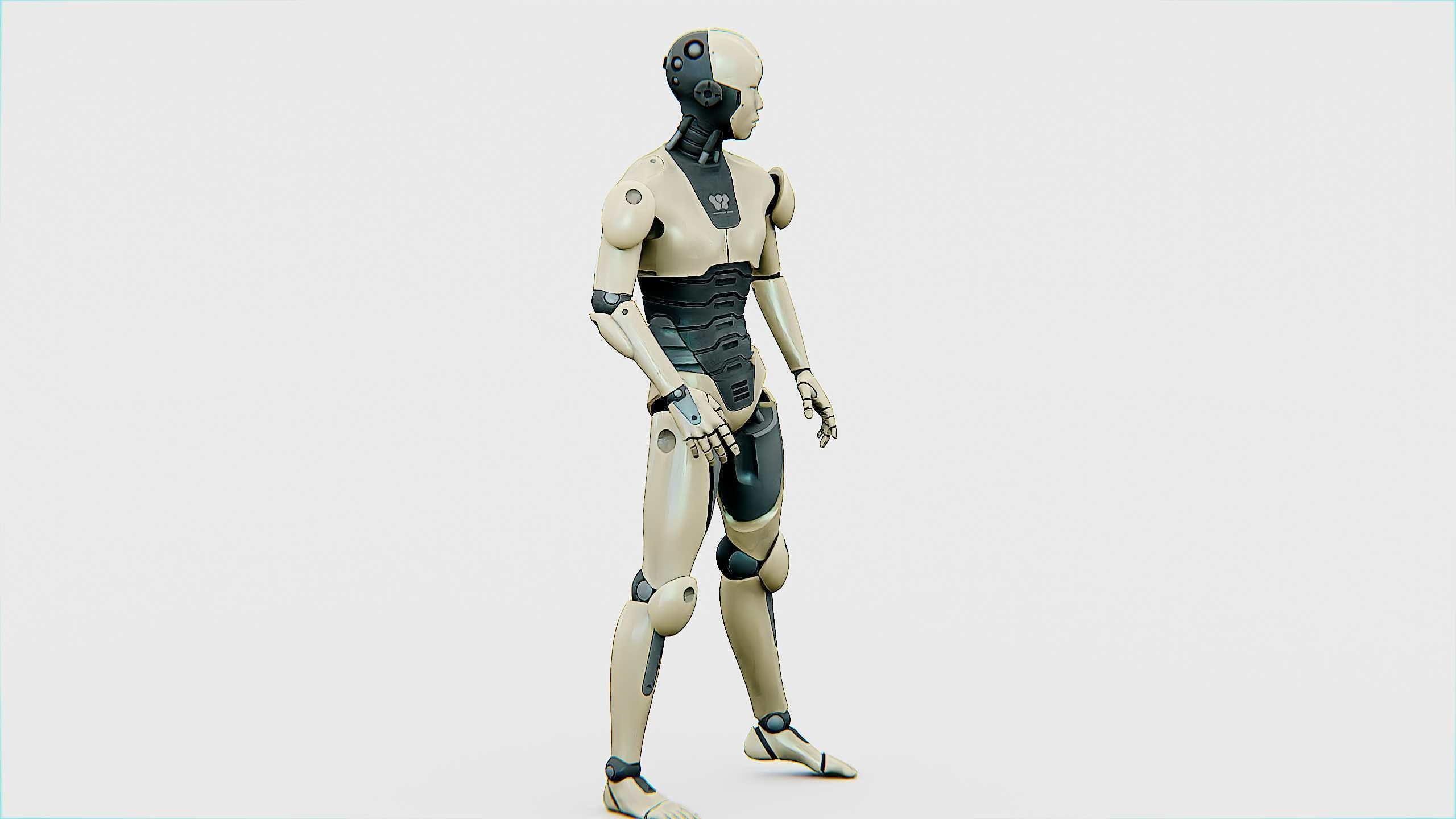 ANDROID M-3000  Rigged for Unreal Engine - Unity - MIXAMO  3D model_11