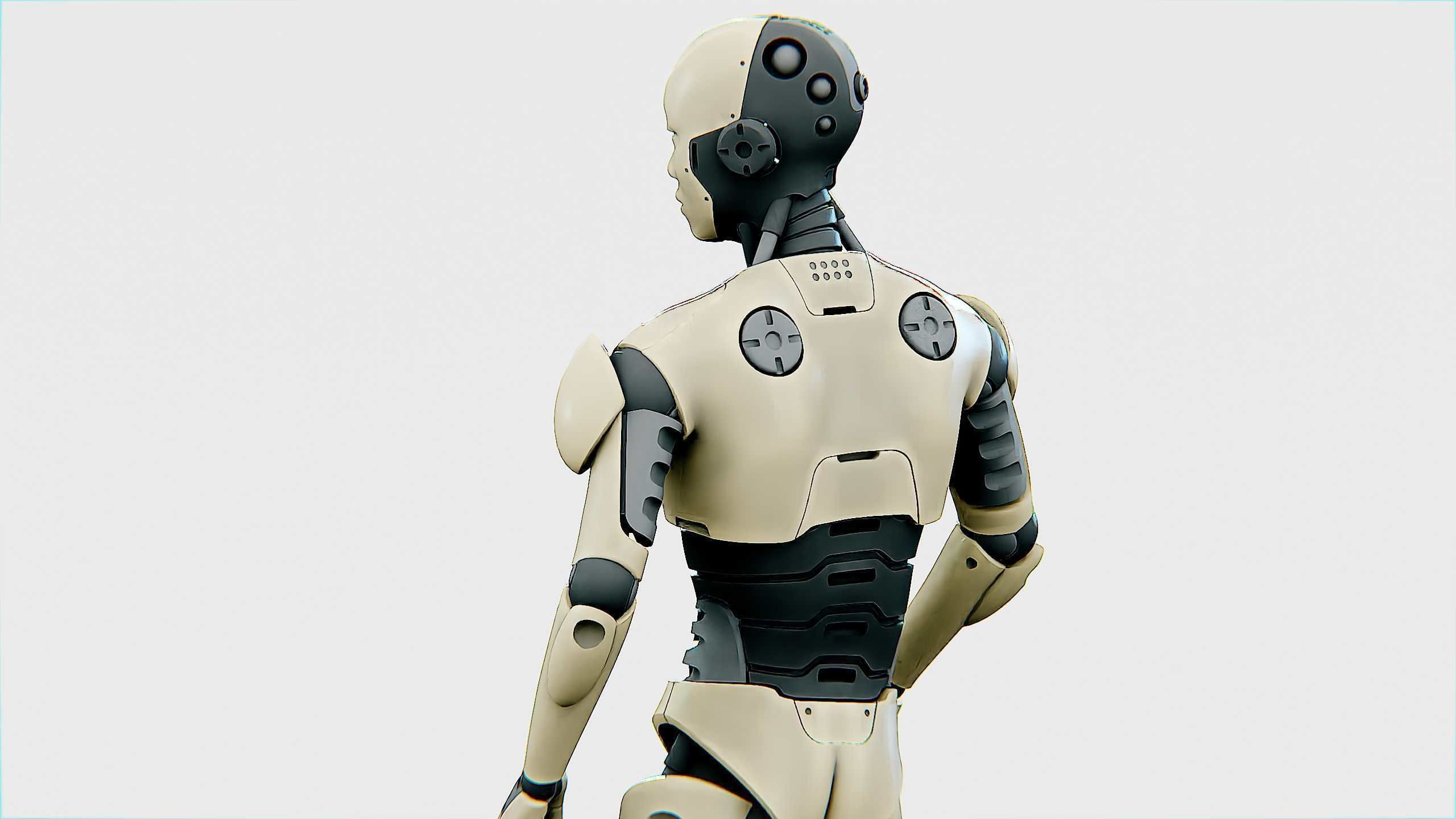 ANDROID M-3000  Rigged for Unreal Engine - Unity - MIXAMO  3D model_5