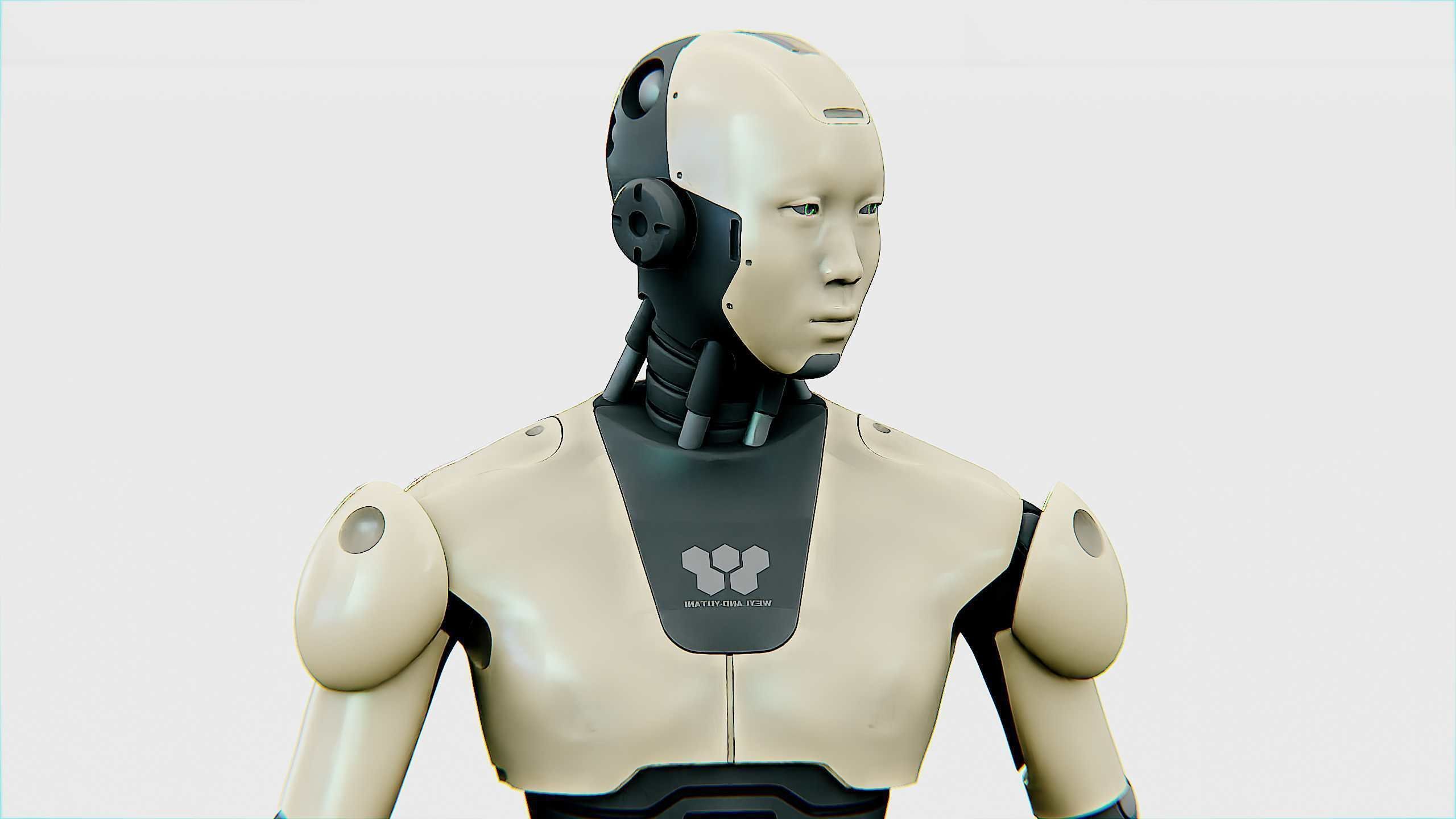 ANDROID M-3000  Rigged for Unreal Engine - Unity - MIXAMO  3D model_18