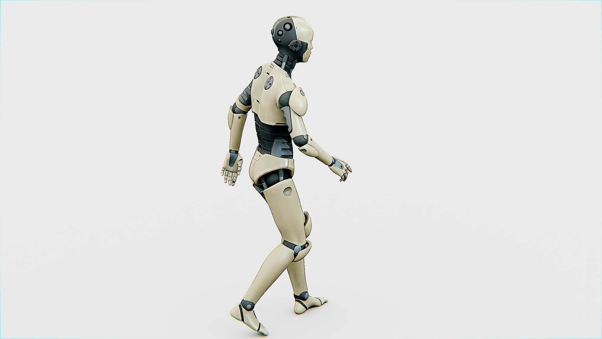 ANDROID M-3000  Rigged for Unreal Engine - Unity - MIXAMO  3D model_30