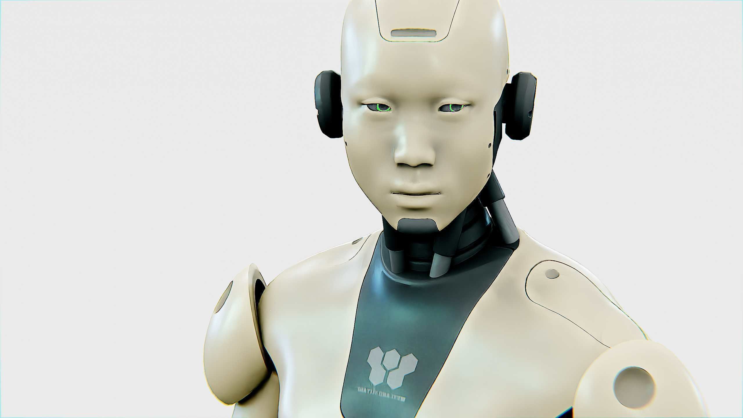 ANDROID M-3000  Rigged for Unreal Engine - Unity - MIXAMO  3D model_19