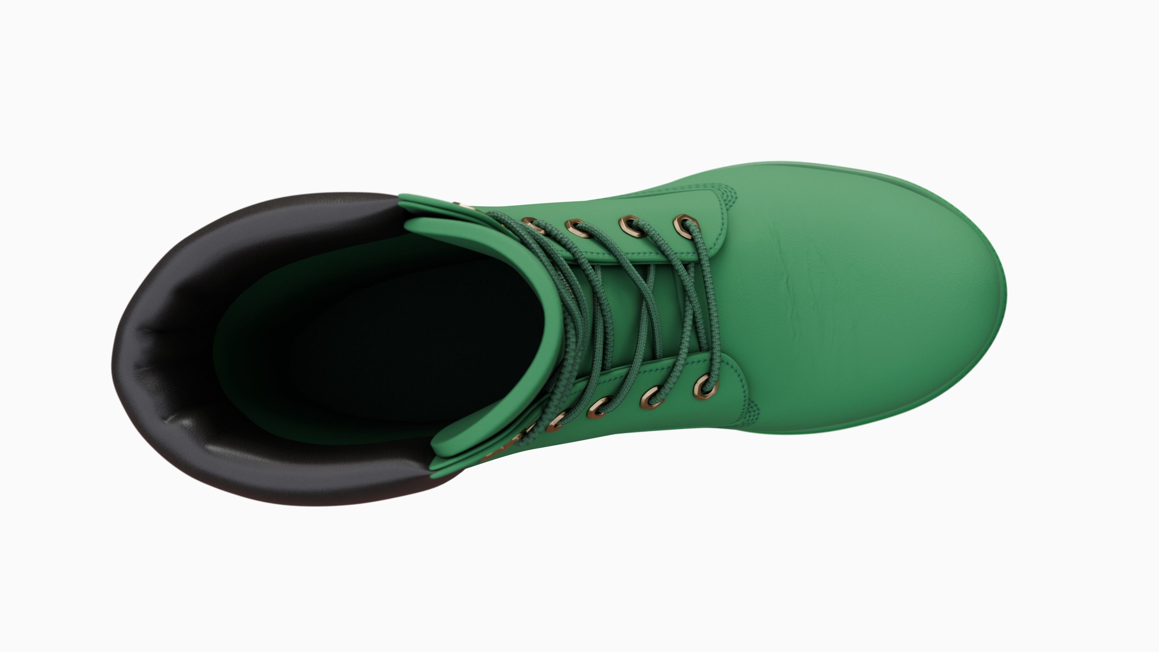 Timberland boots Low-poly 3D model_39