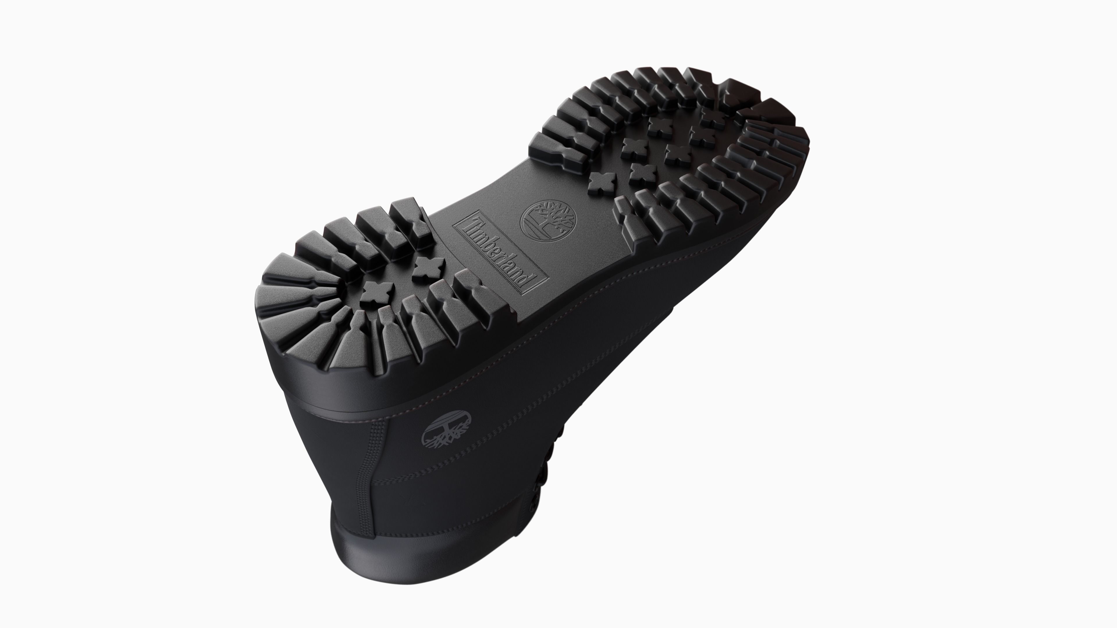 Timberland boots Low-poly 3D model_81