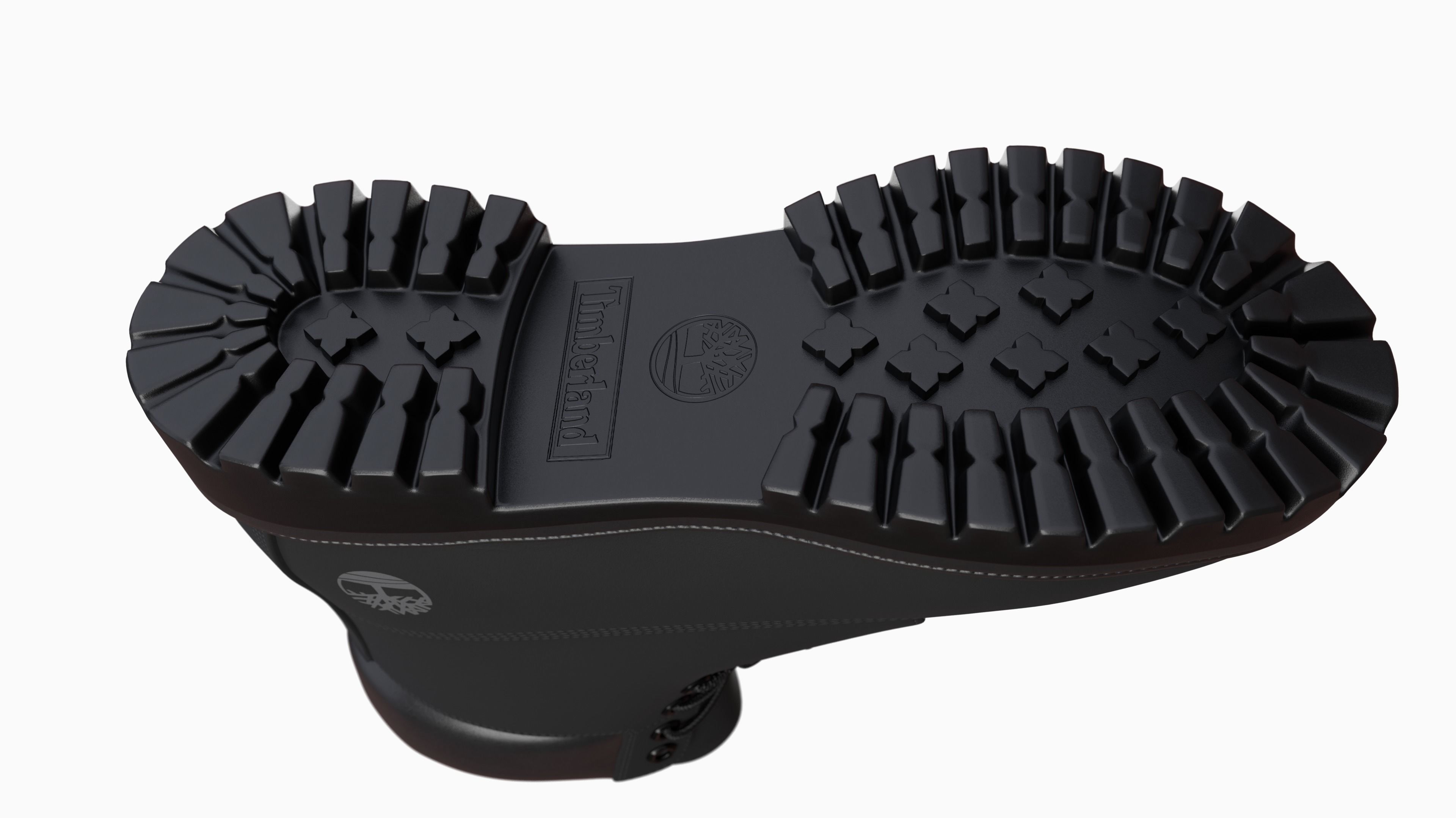 Timberland boots Low-poly 3D model_85