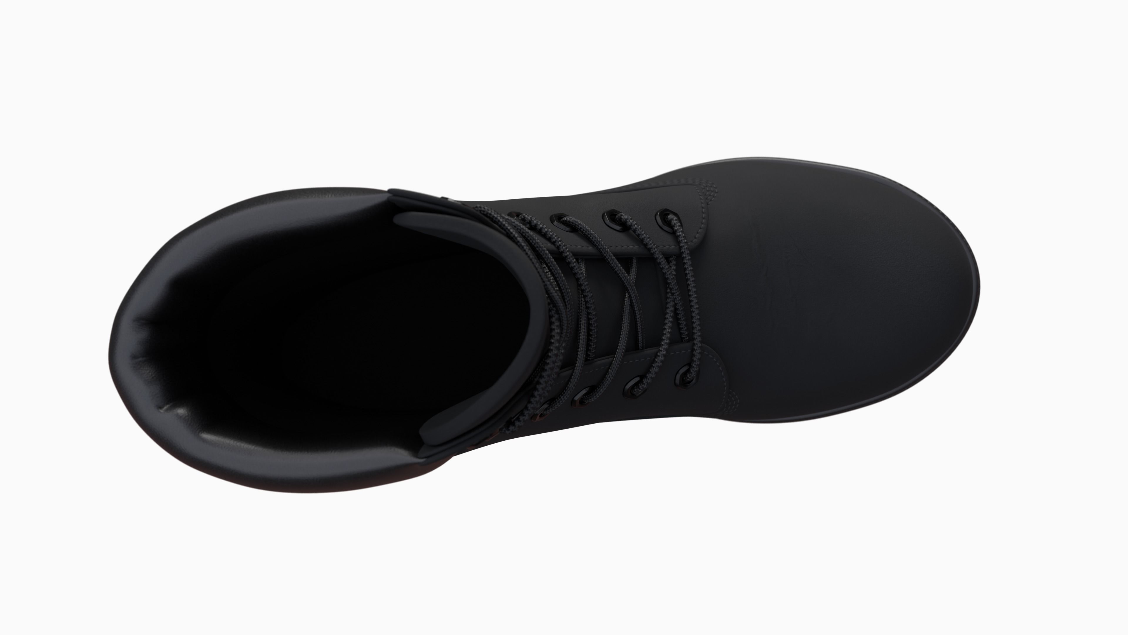 Timberland boots Low-poly 3D model_75