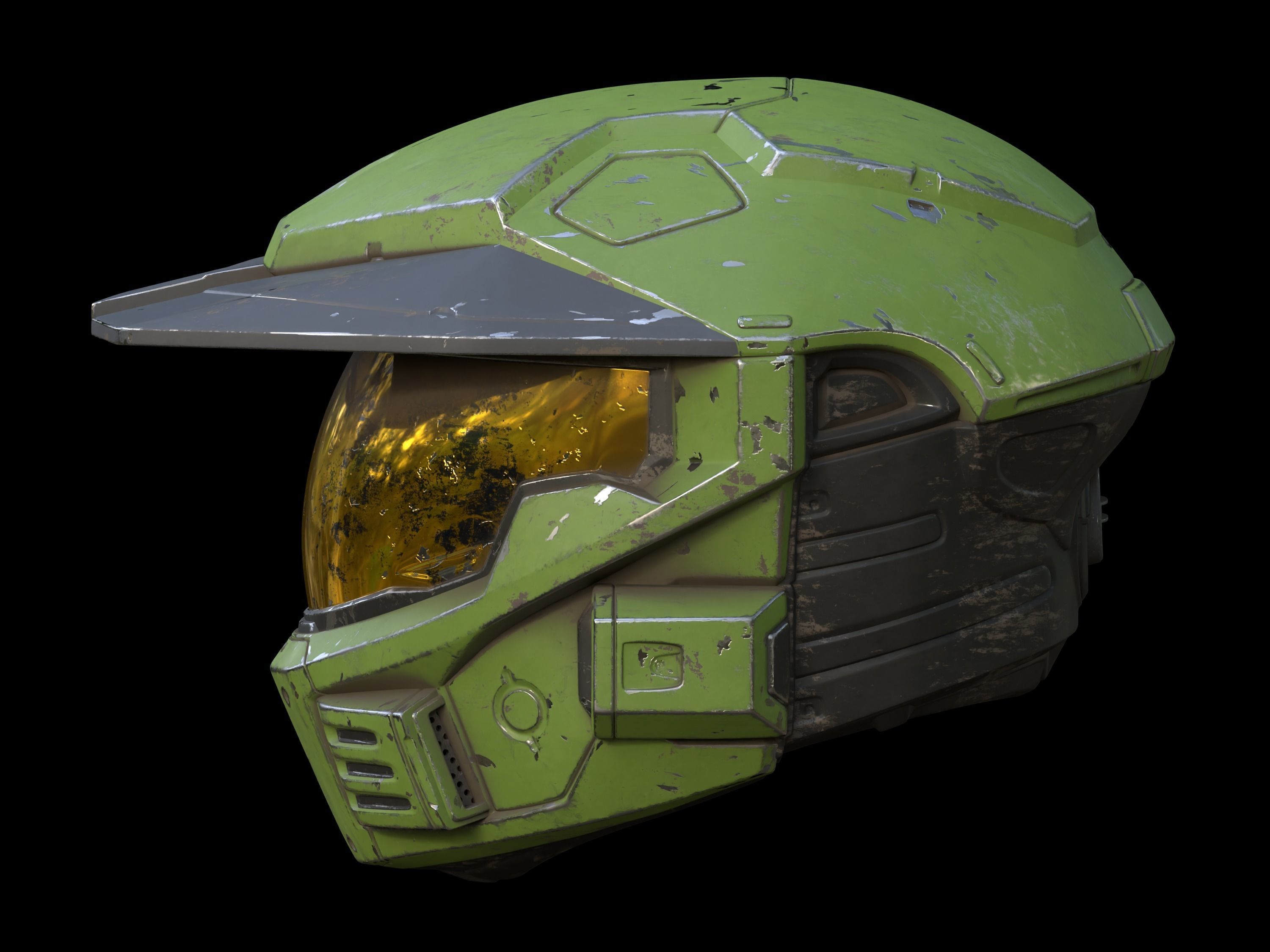 Pro Series MK V helmet 3d print file 3D print model_3