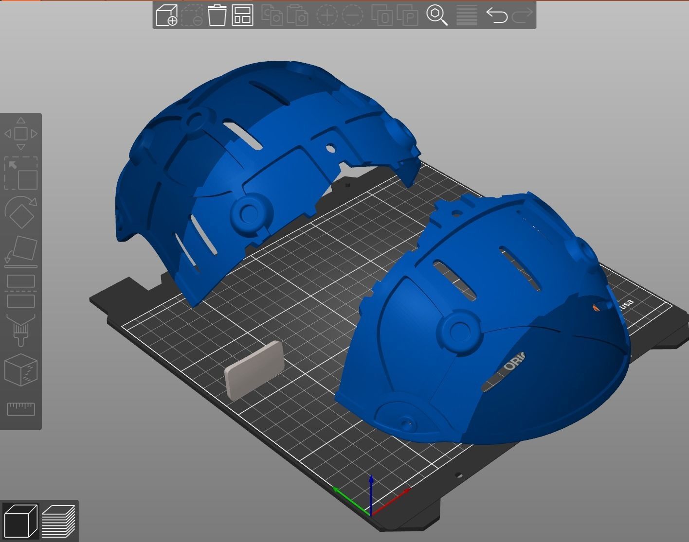 Pro Series MK V helmet 3d print file 3D print model_8