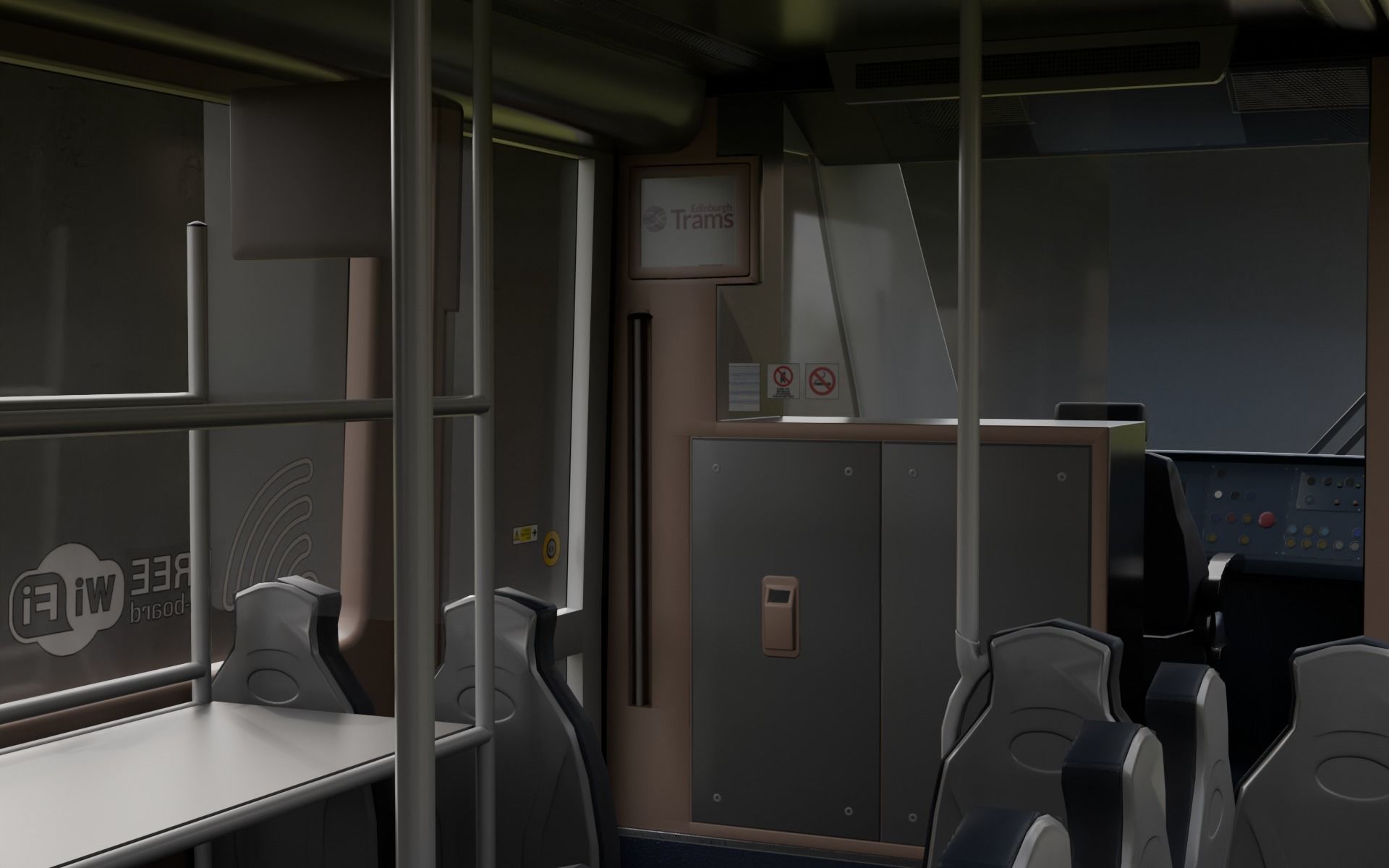 CAF Urbos 3 Low-poly 3D model_11