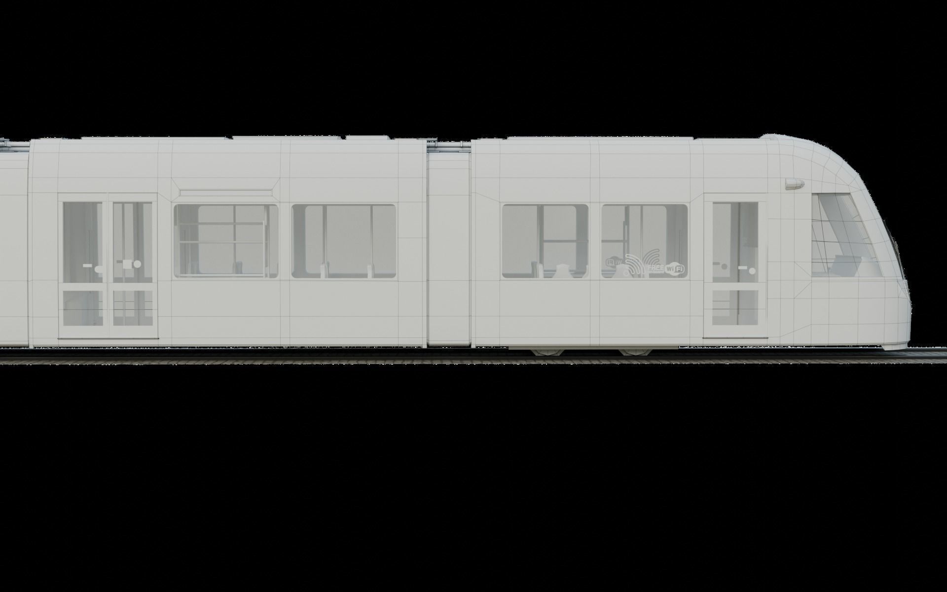 CAF Urbos 3 Low-poly 3D model_13