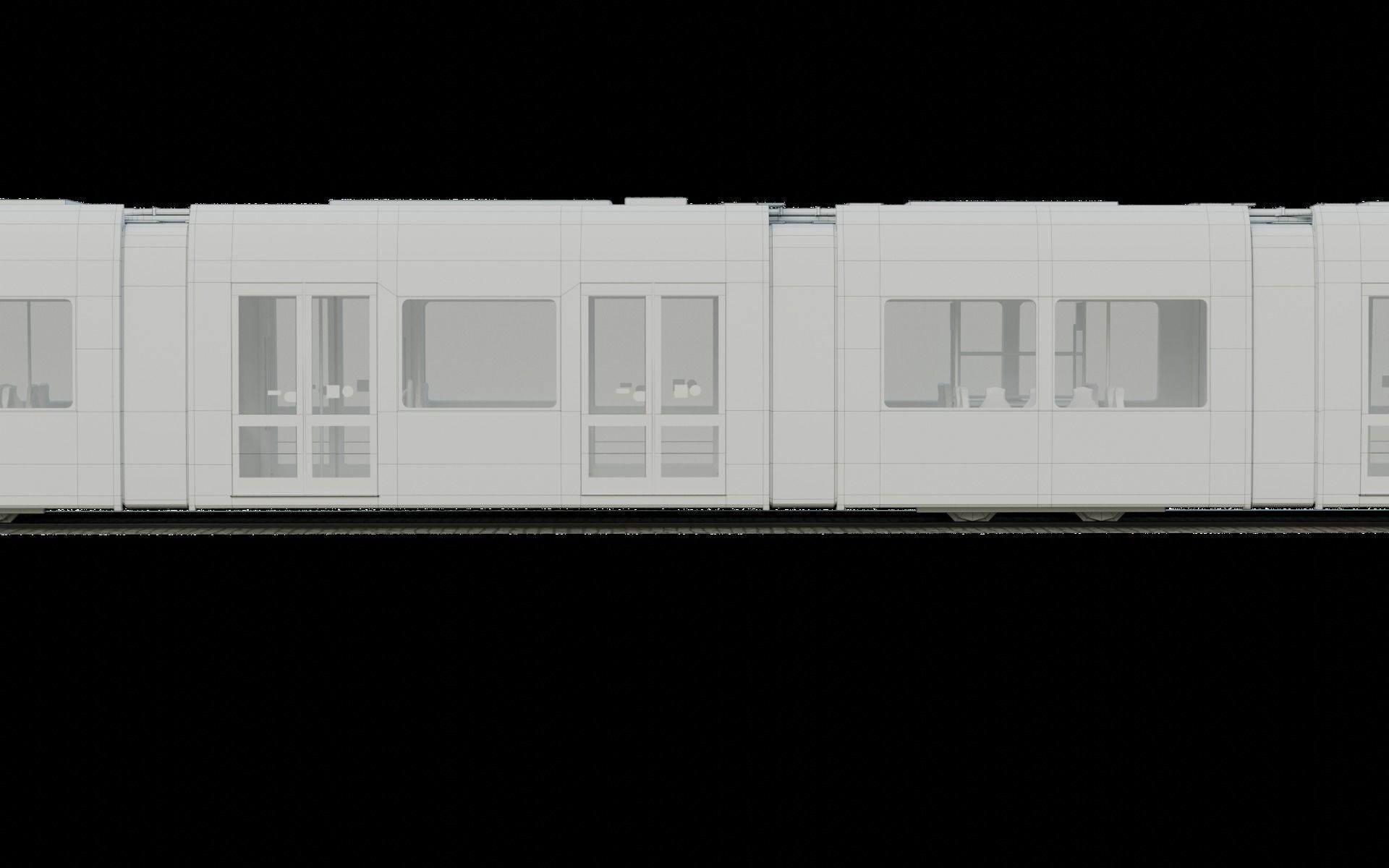 CAF Urbos 3 Low-poly 3D model_14