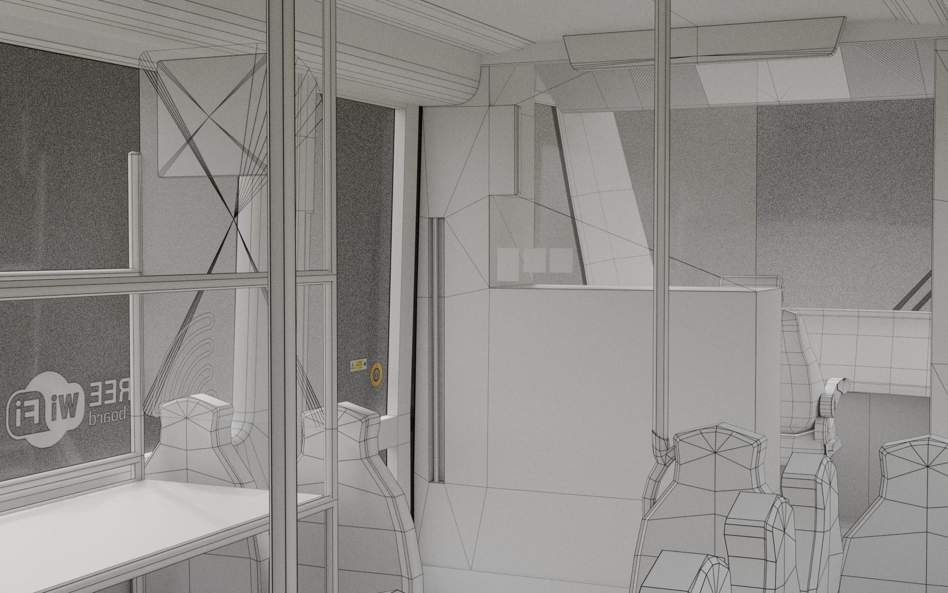 CAF Urbos 3 Low-poly 3D model_15