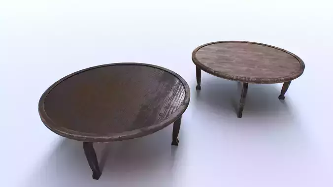 Old wooden table