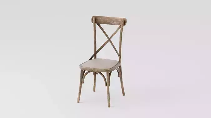 Rustic Wooden Chair