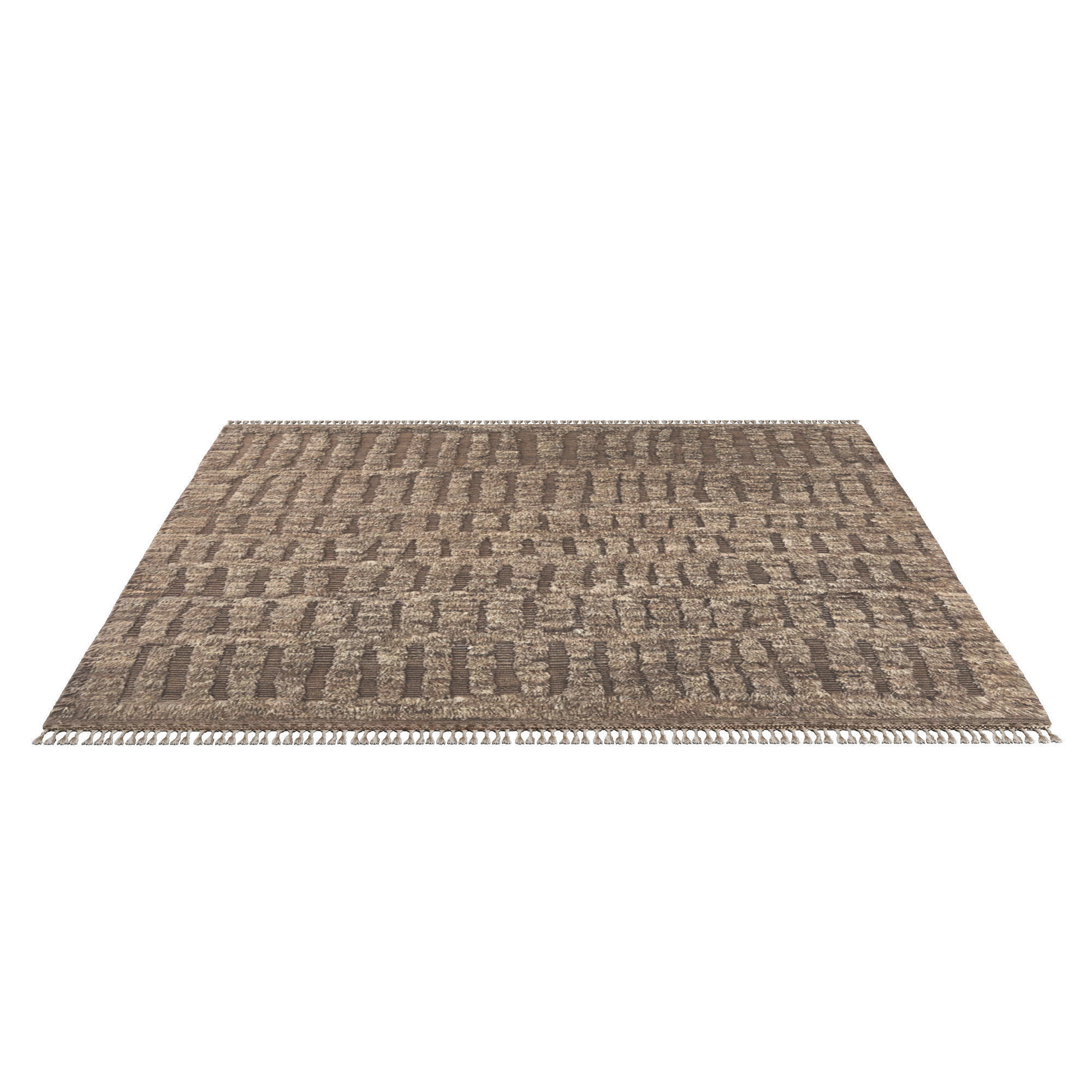 ALLALI WOOL RUG 3D model_2