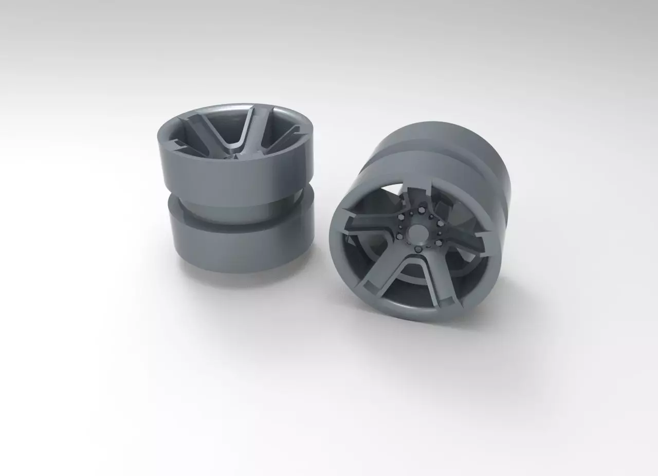 Rim truck for Lego Speed champions 3D print model_0