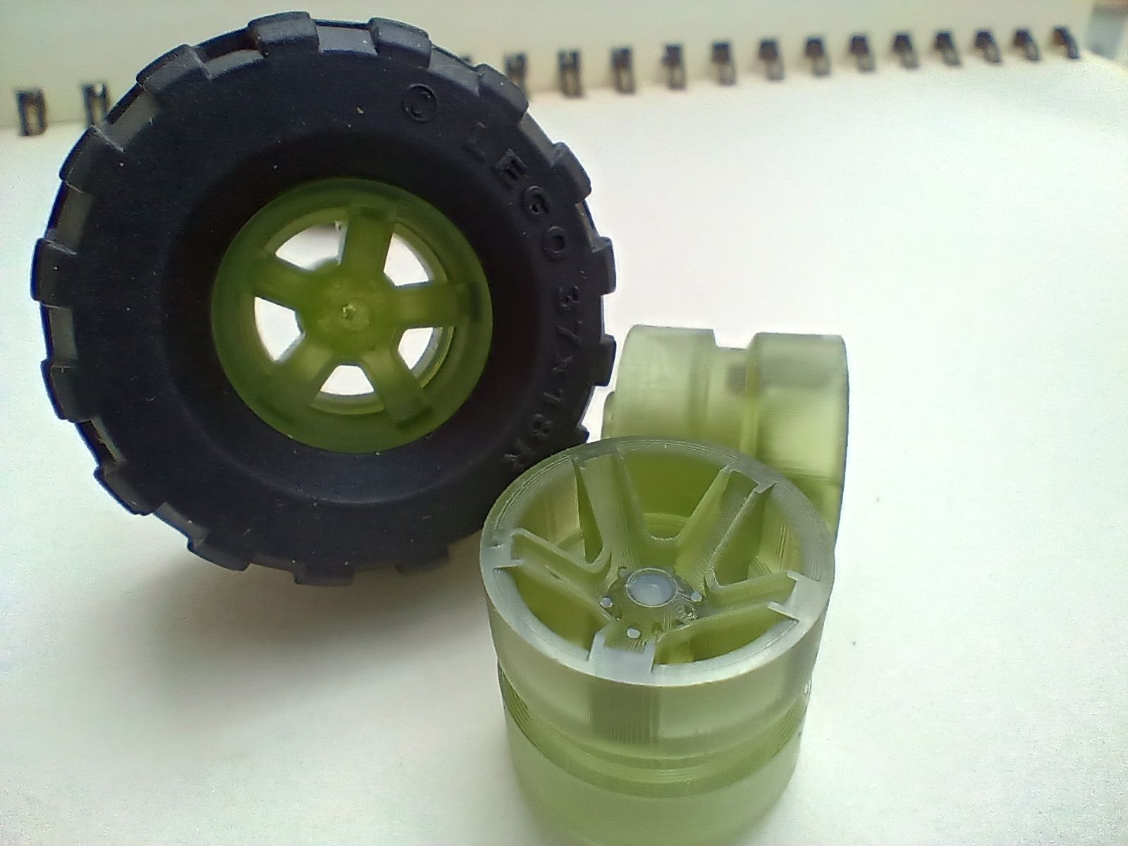 Rim truck for Lego Speed champions 3D print model_5