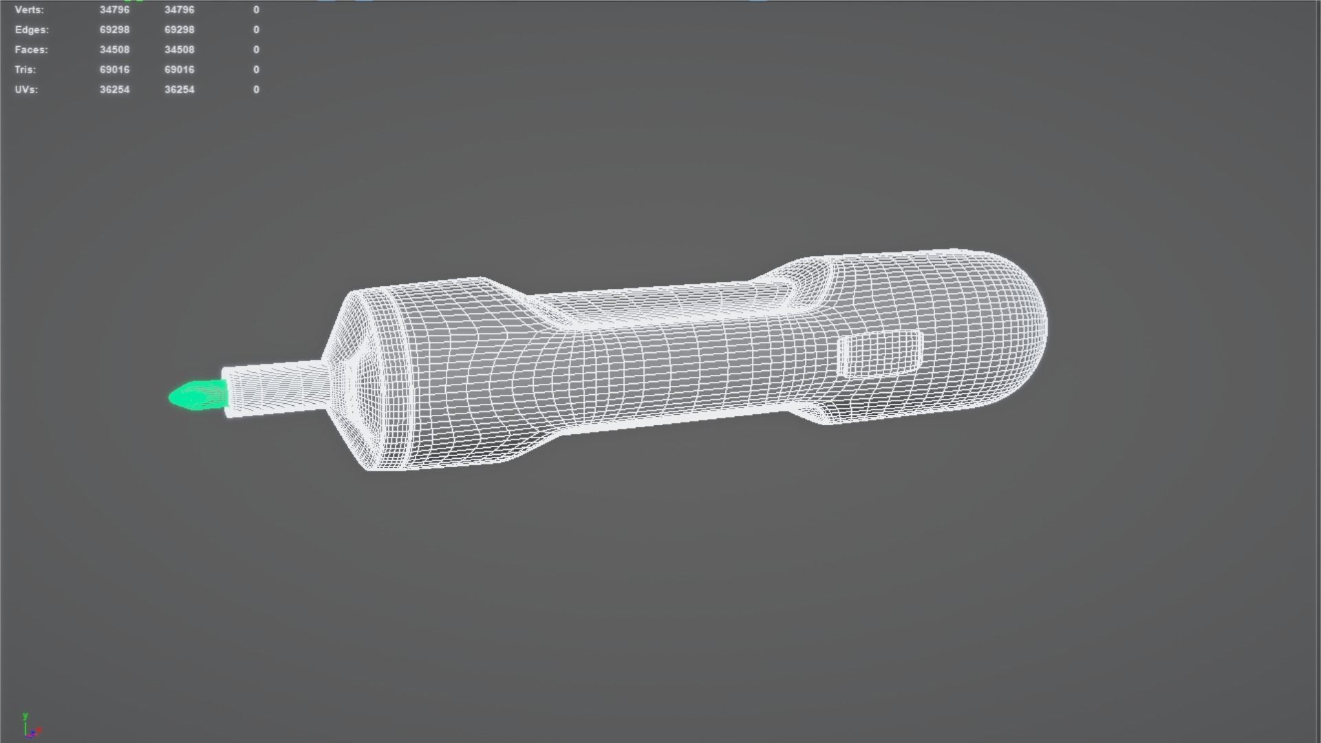 High-Quality 3D Model of Electric Screwdriver 3D model_6