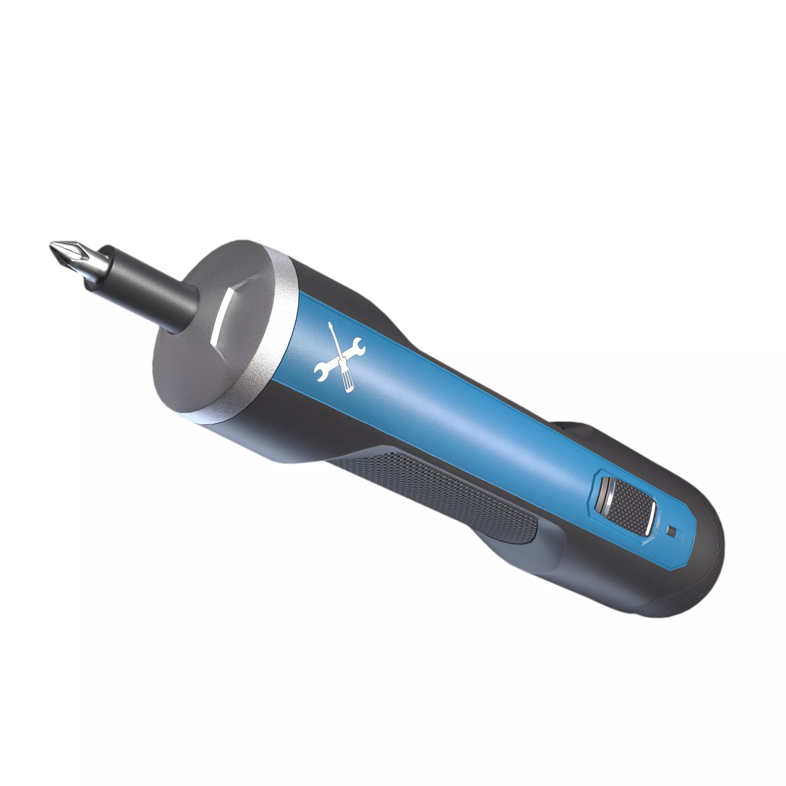 High-Quality 3D Model of Electric Screwdriver 3D model_0
