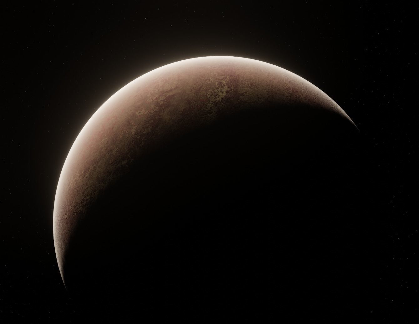 Planet Space Ready to game Low-poly 3D model_10