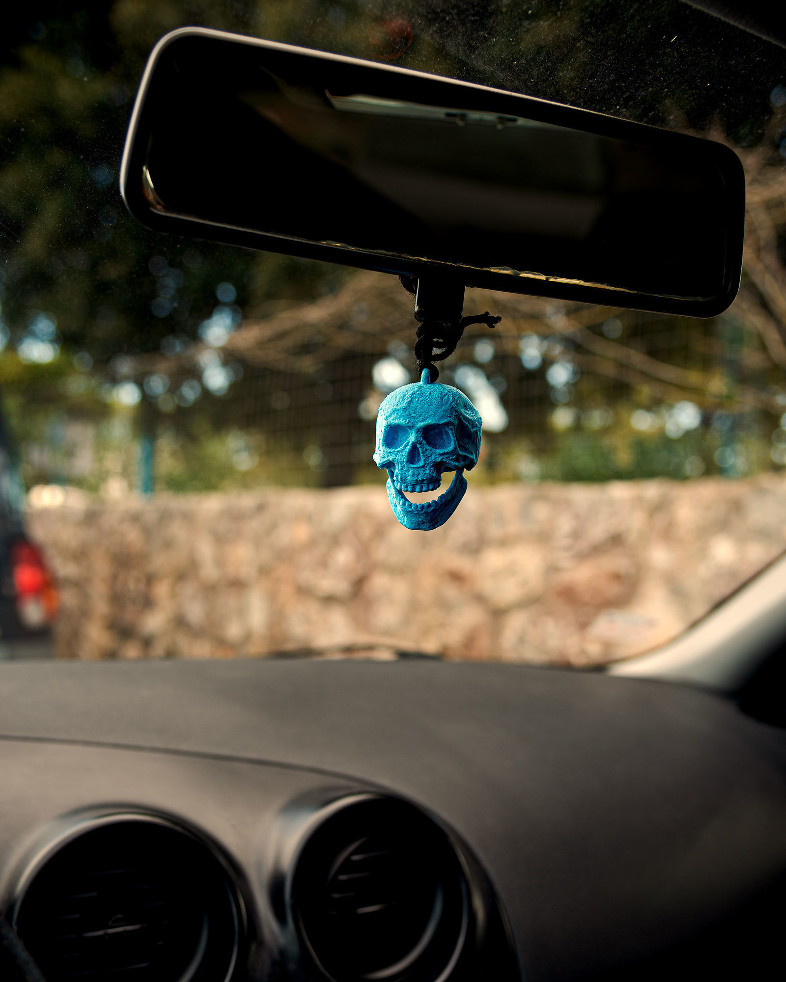 KEYCHAIN SKULL WITH ARTICULATED JAW 3D print model_2