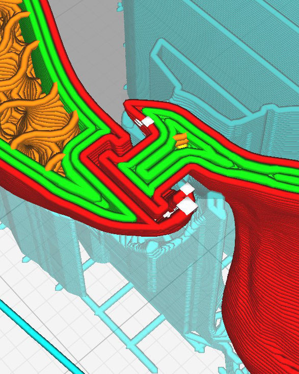 KEYCHAIN SKULL WITH ARTICULATED JAW 3D print model_3